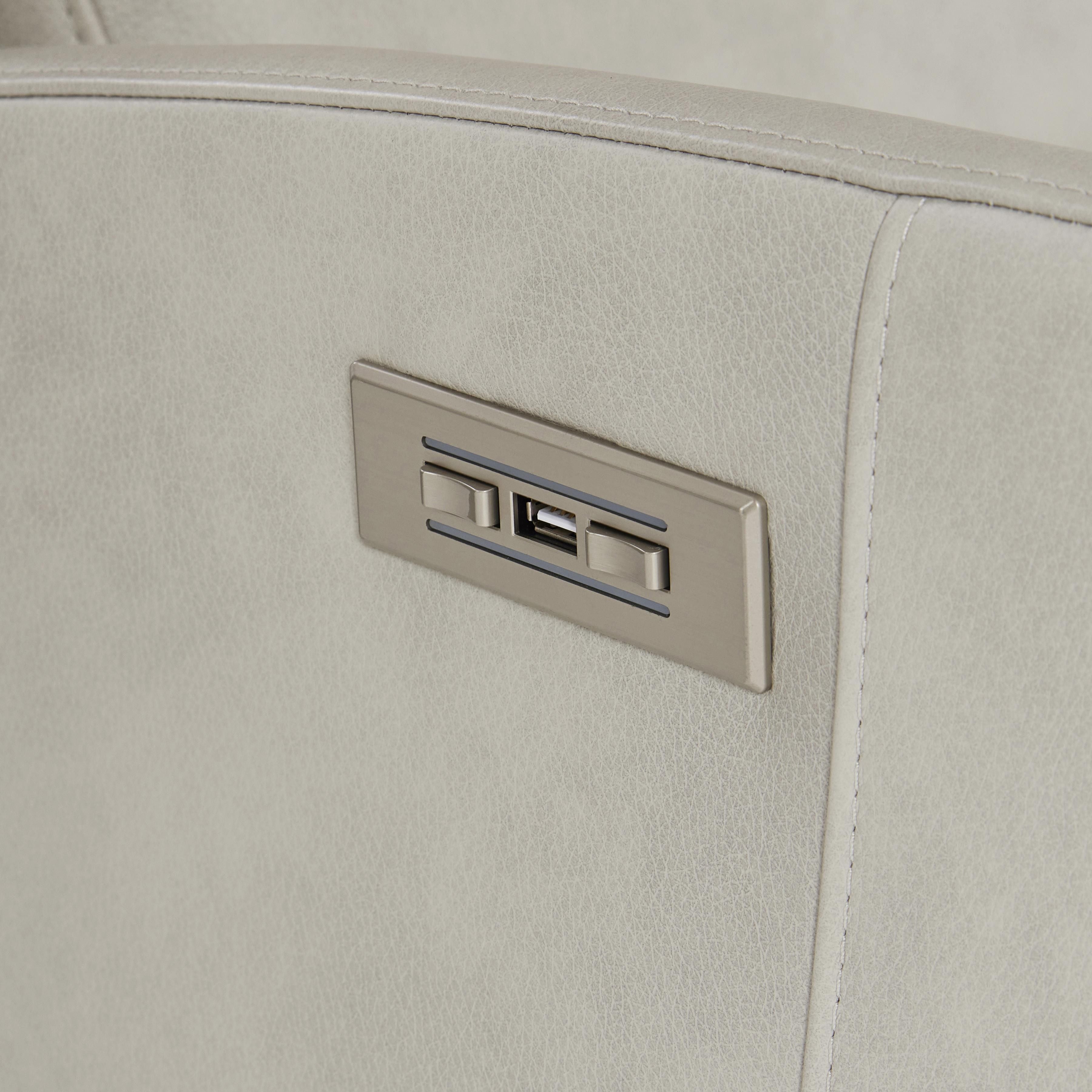 Bernhardt Furniture Weller Leather Power Motion Chair