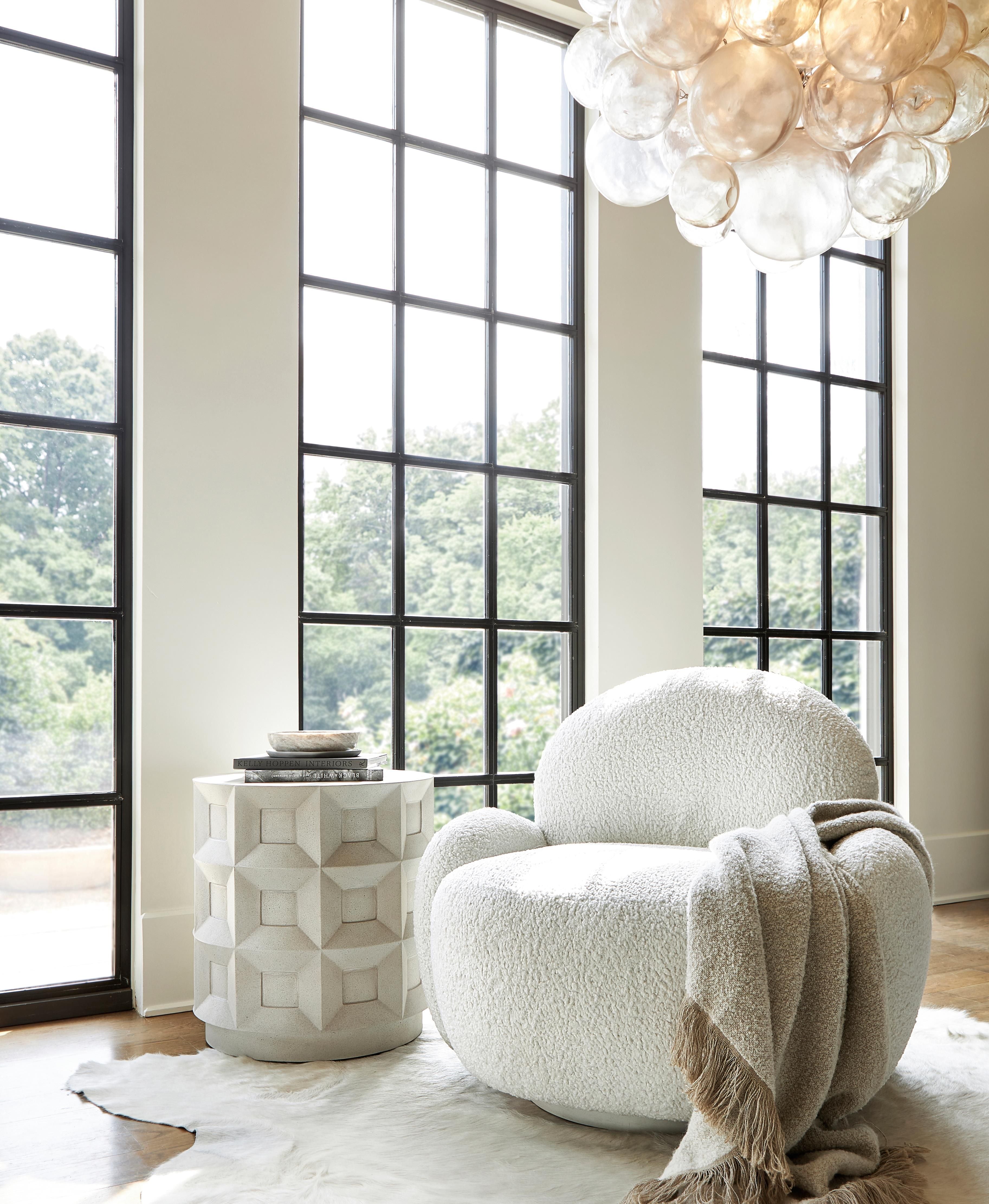 Bernhardt Furniture – St. Jean Fabric Swivel Chair