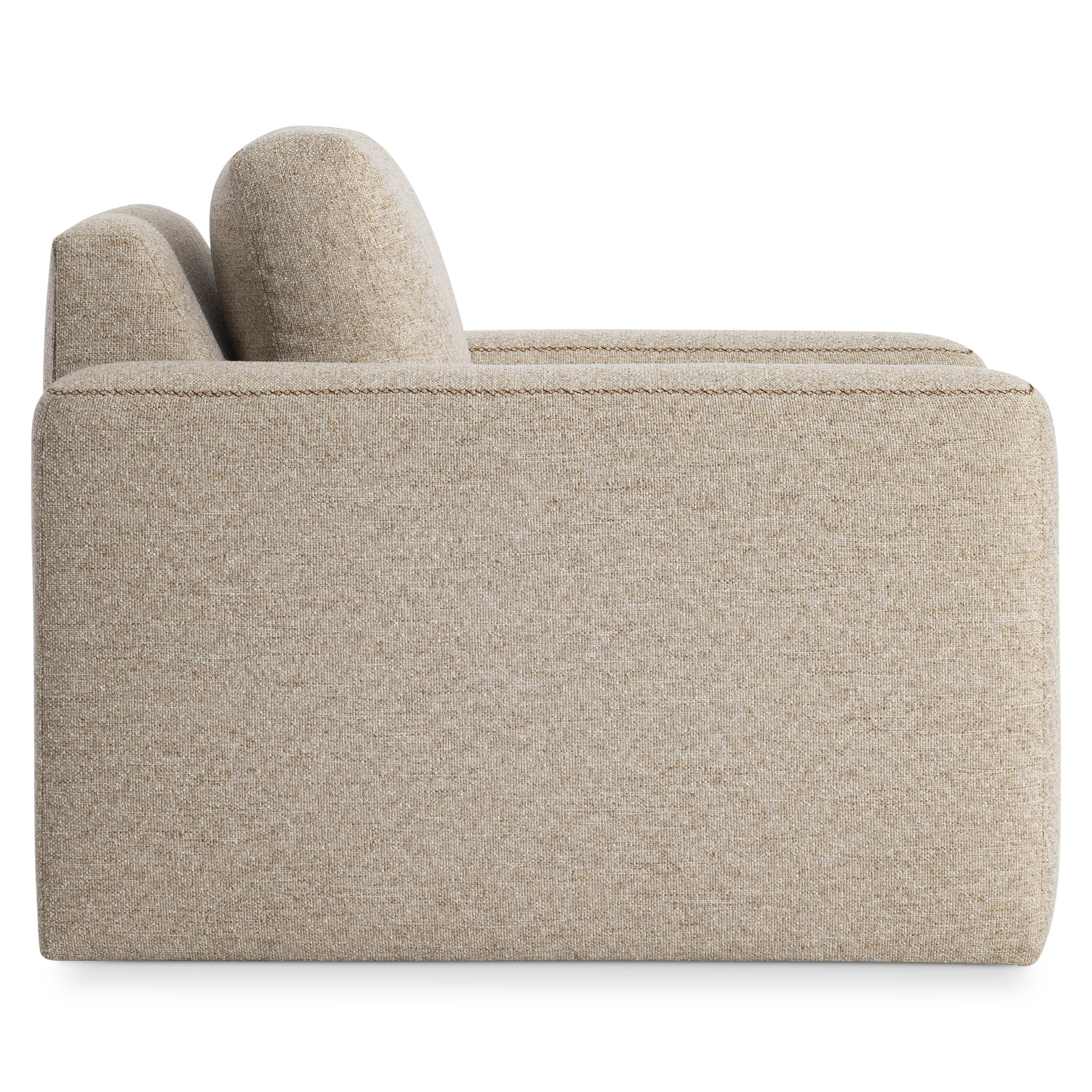 Bernhardt Vaughn Fabric Swivel Chair