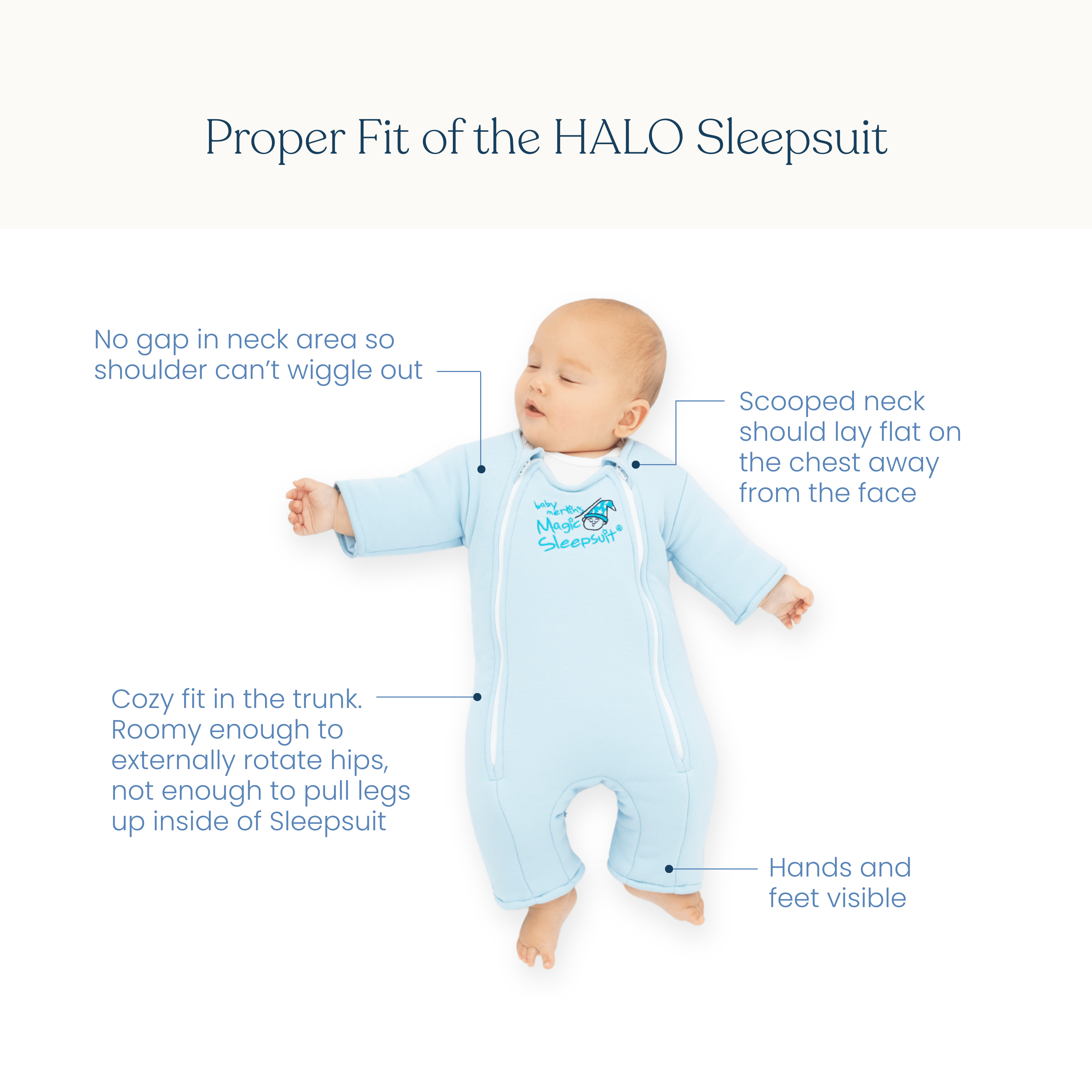 Baby Merlin's Magic Sleepsuit® 100% Cotton