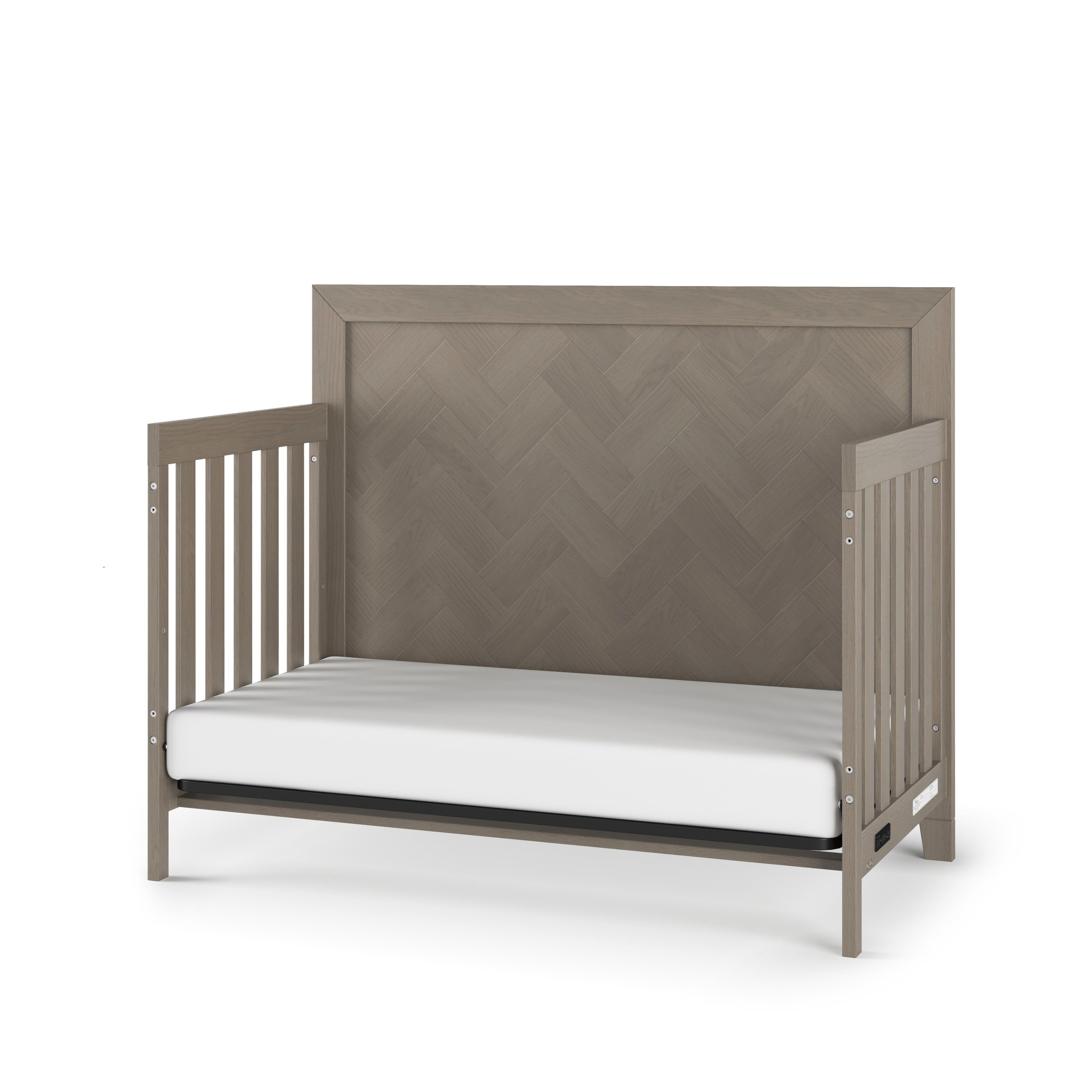 Kieran 4-in-1 Convertible Crib, Crescent Gray