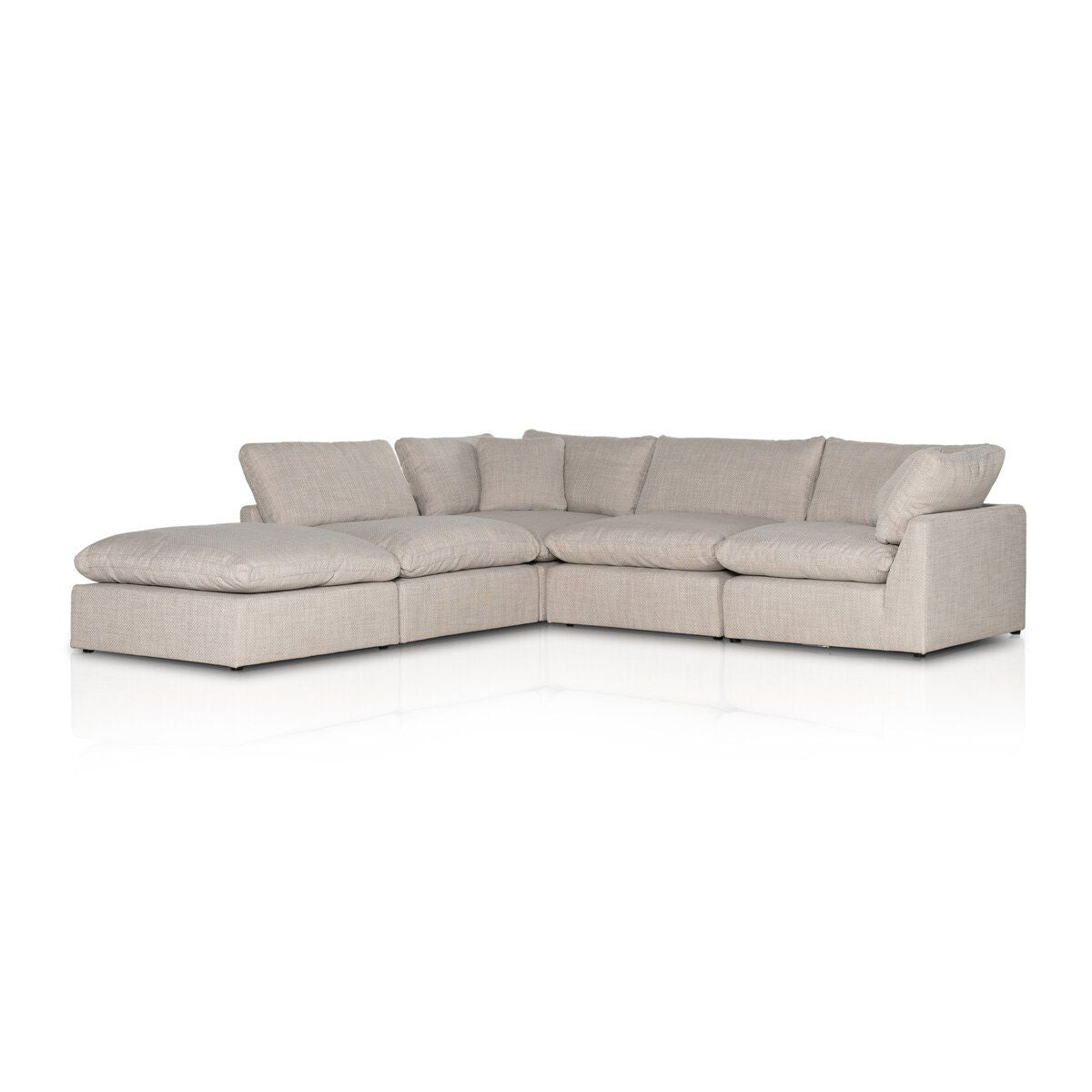 Stevie 4-piece Sectional W/ Ottoman