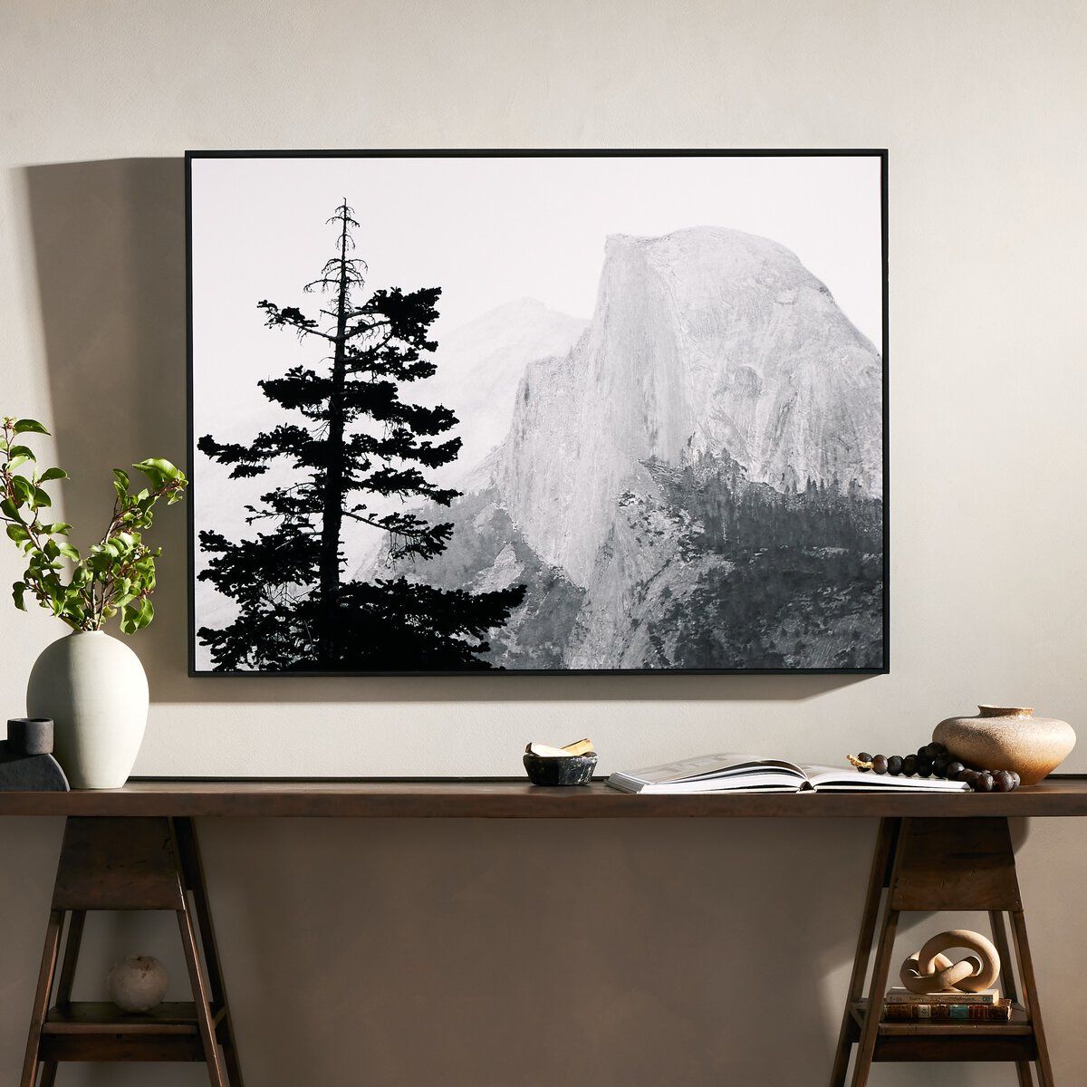 Half Dome From Glacier Point By Getty Images