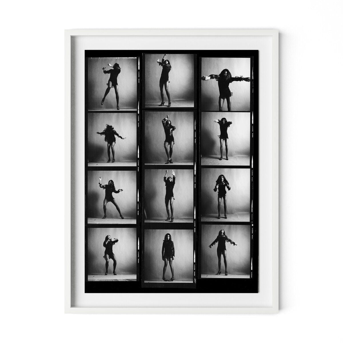 Tina Turner Contact Sheet By Getty Images