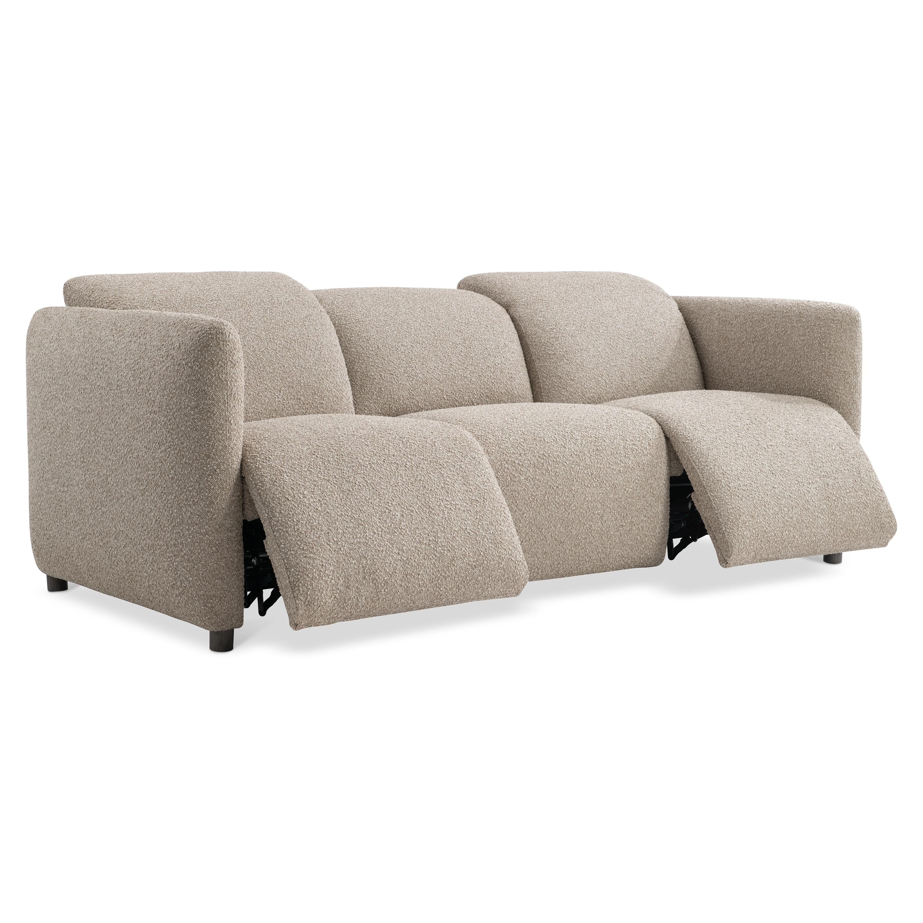 Bernhardt Luc Fabric Power Motion Sofa