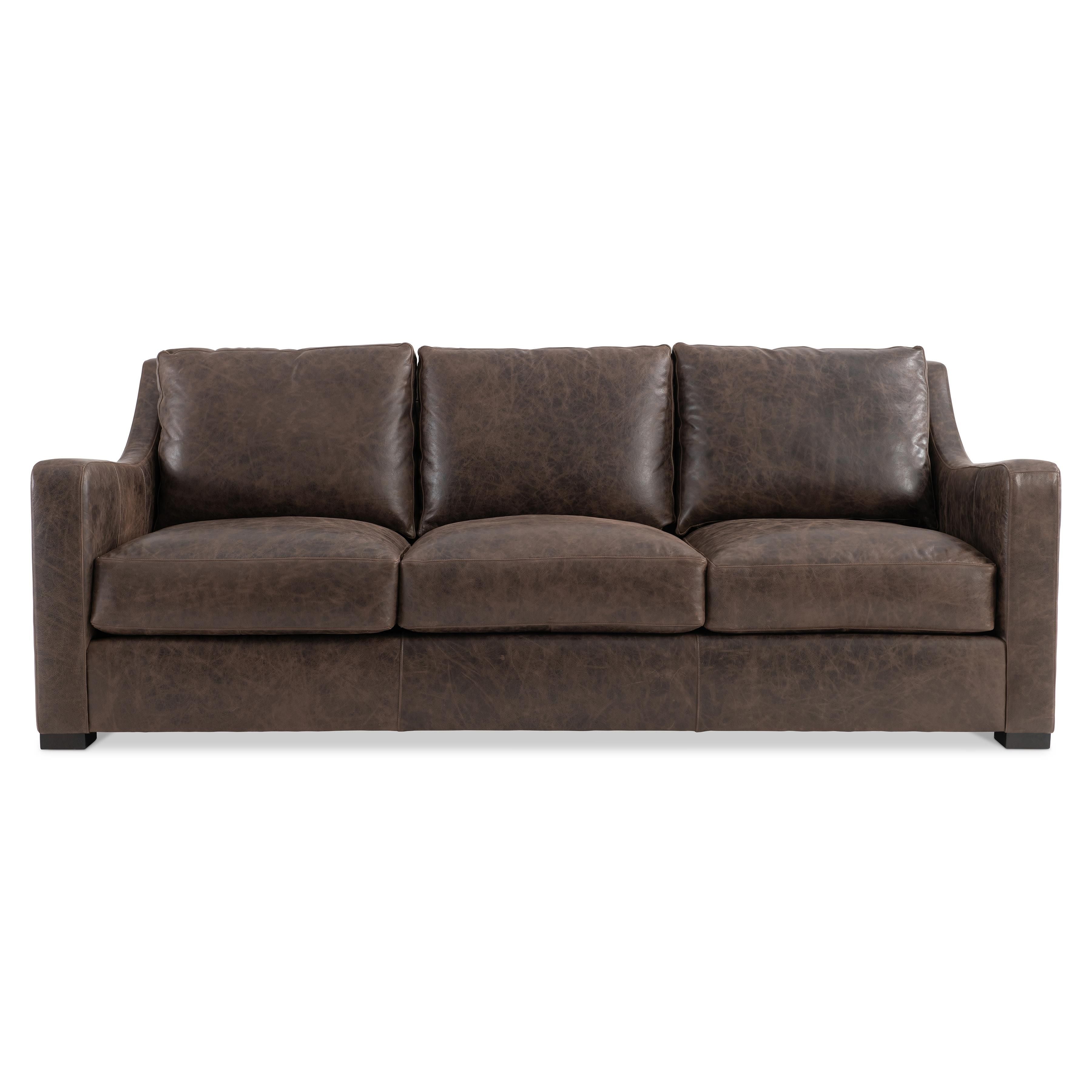 Bernhardt Ventura Leather Sofa