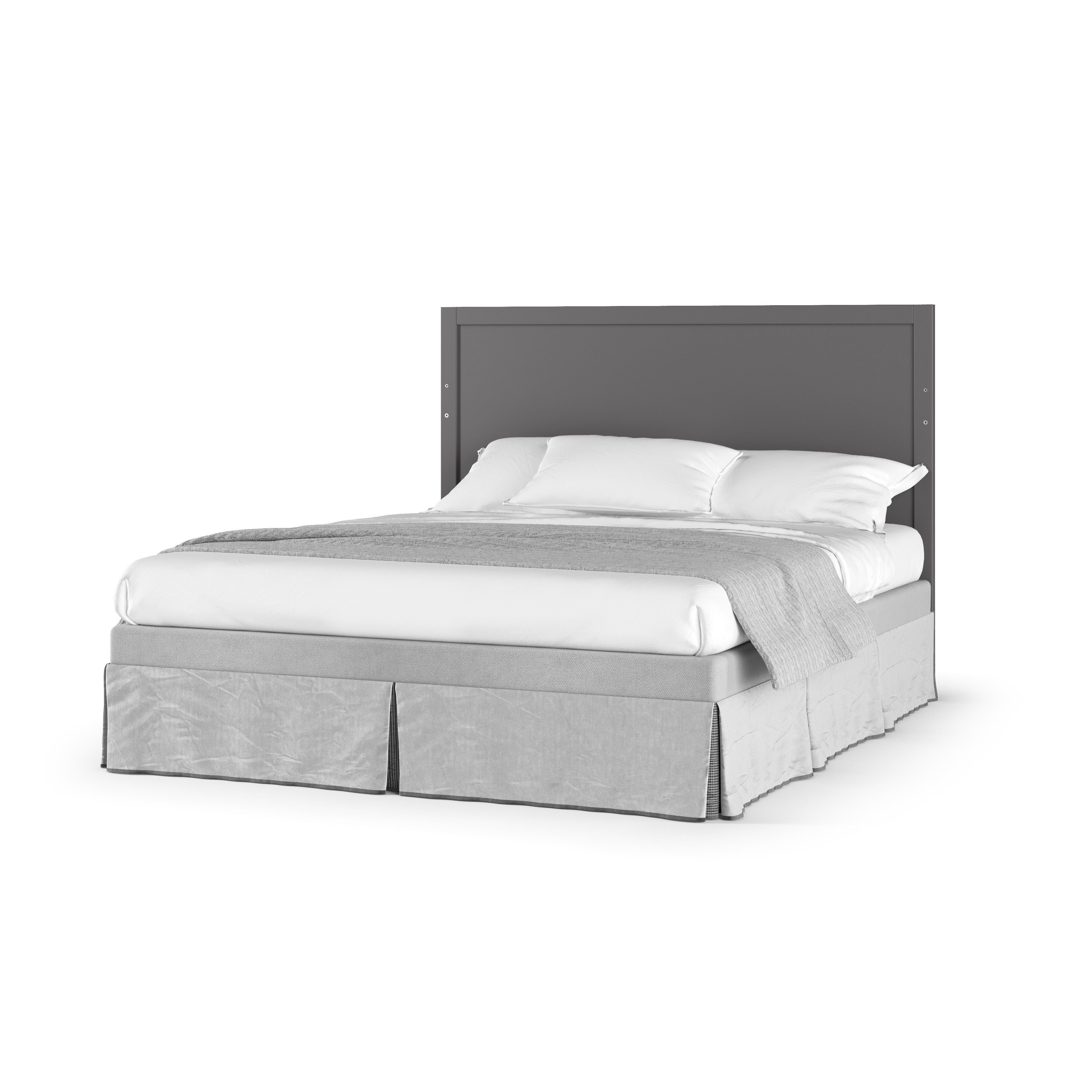 Soho 4-in-1 Flat Top Convertible Crib, Cool Gray