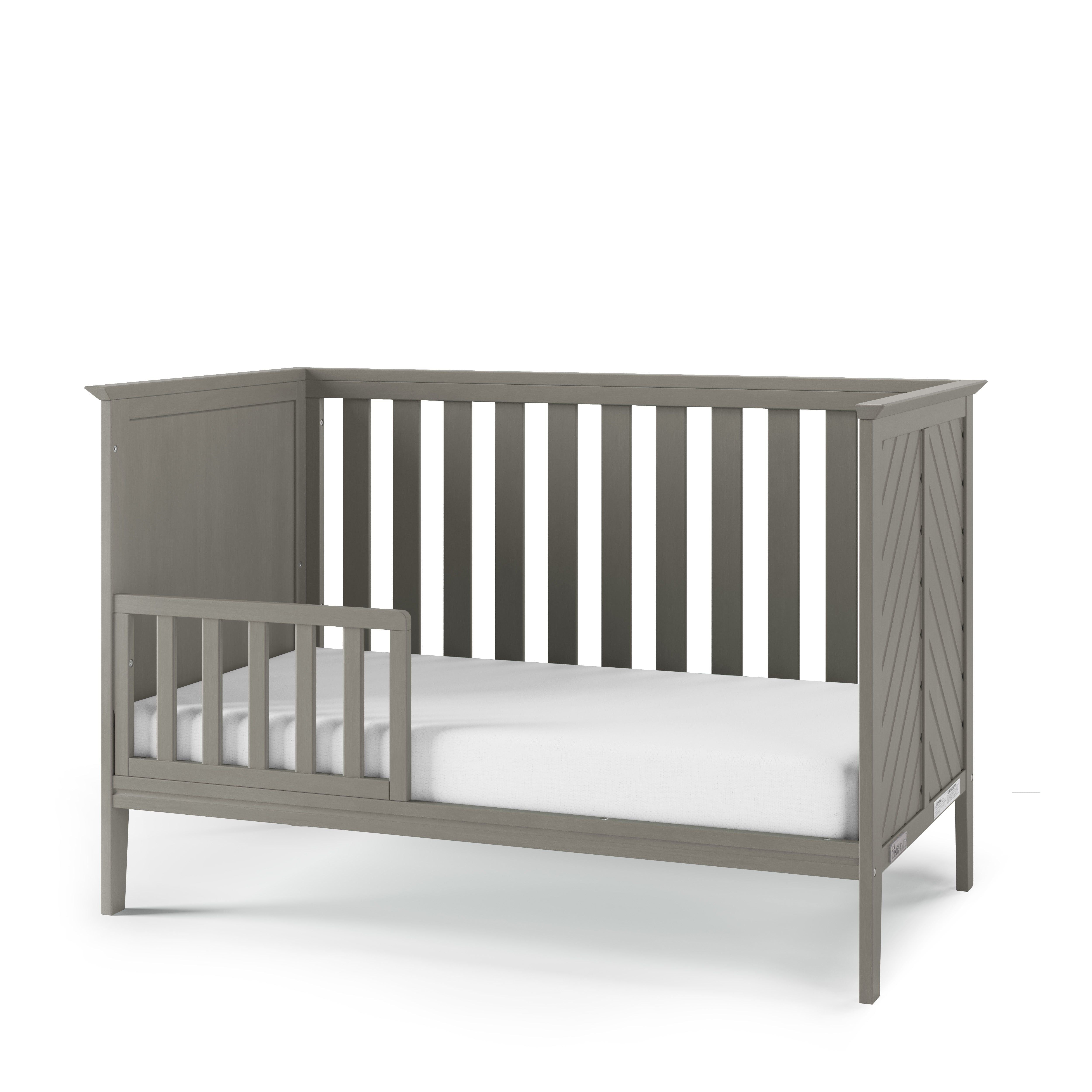 Atwood 3-in-1 Euro Convertible Crib, Lunar Gray