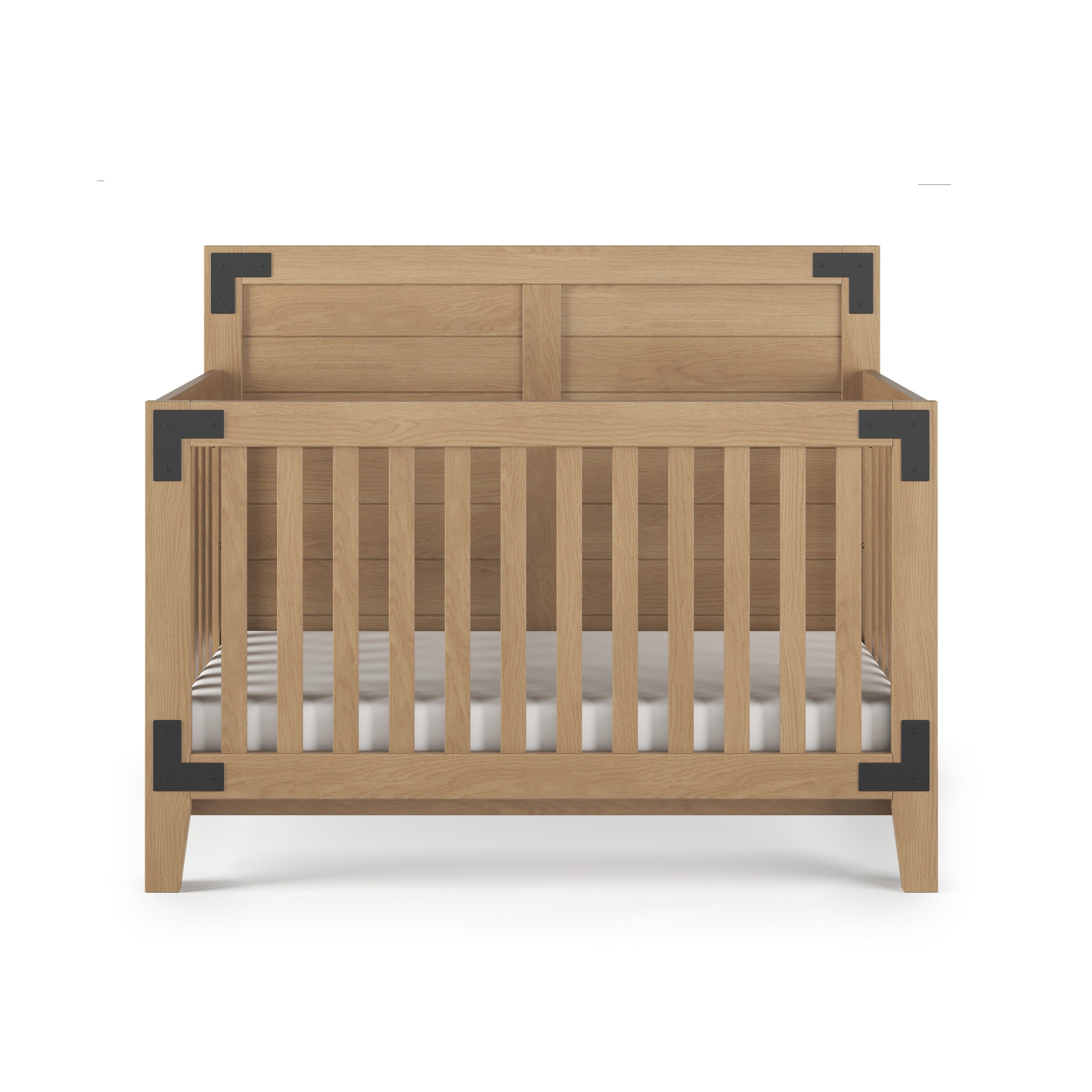 Lucas 4-in-1 Convertible Crib, Nutmeg