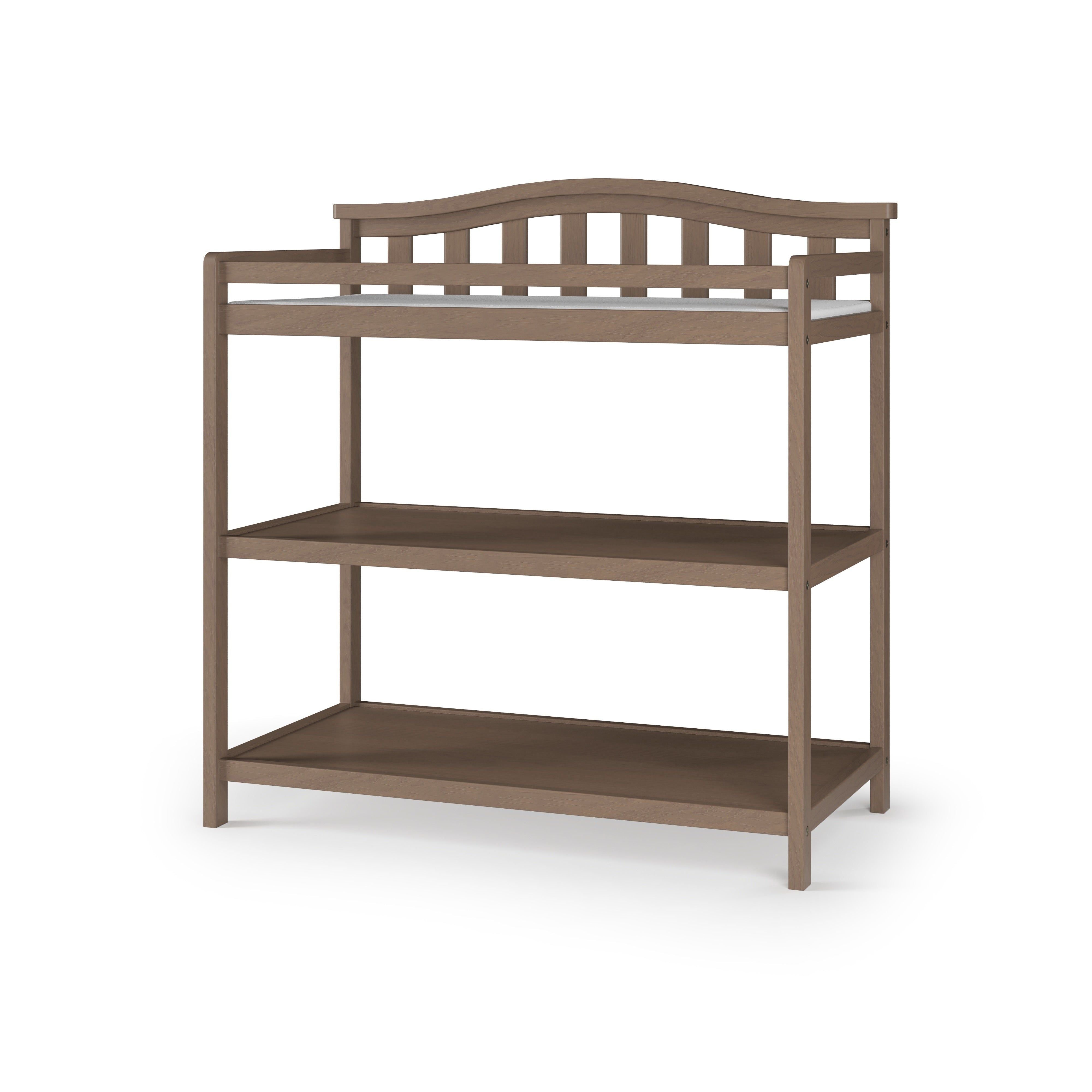 Arch Top Baby Changing Table - Dusty Heather