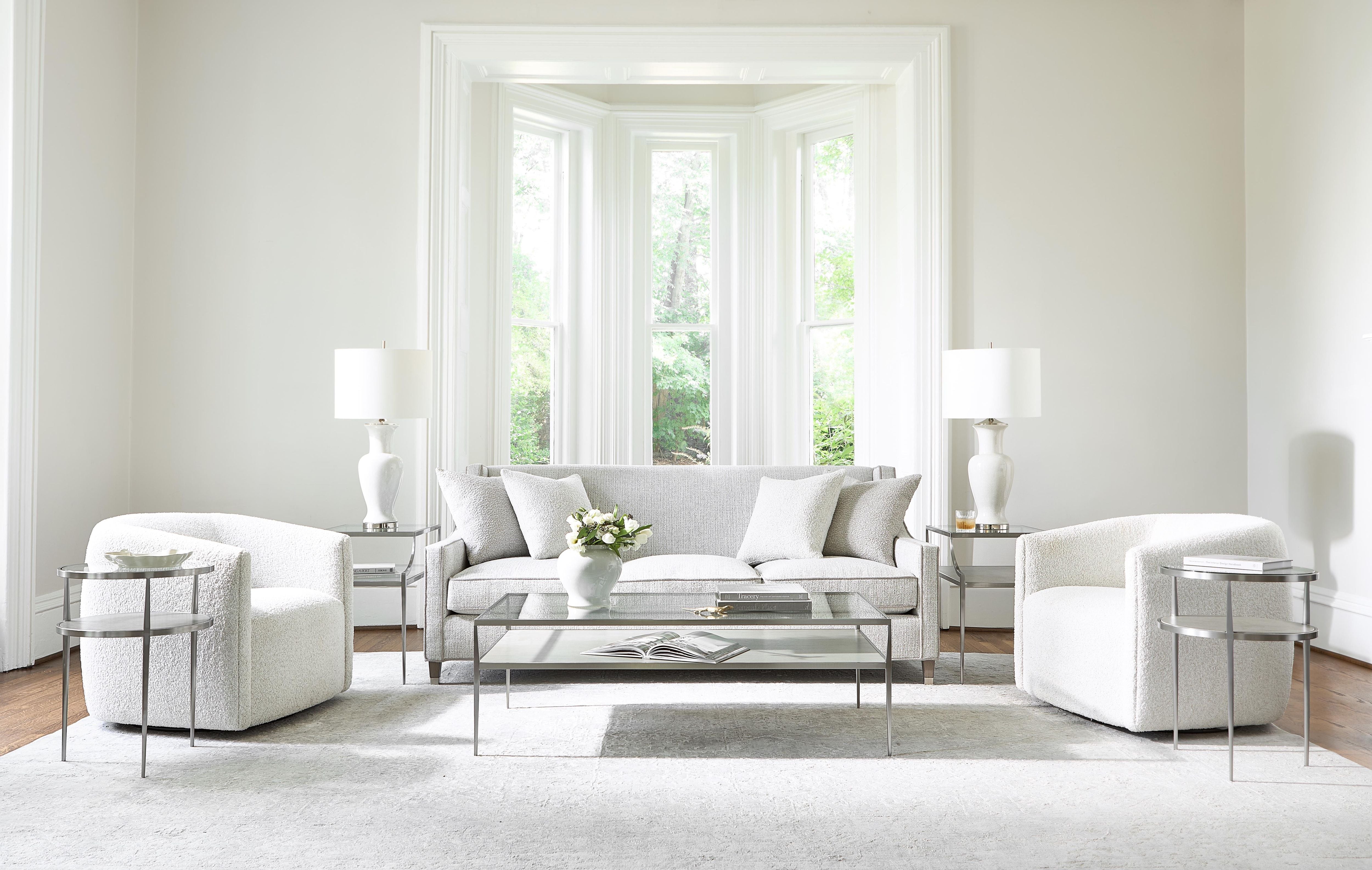 Bernhardt Furniture – Aline Fabric Swivel Chair