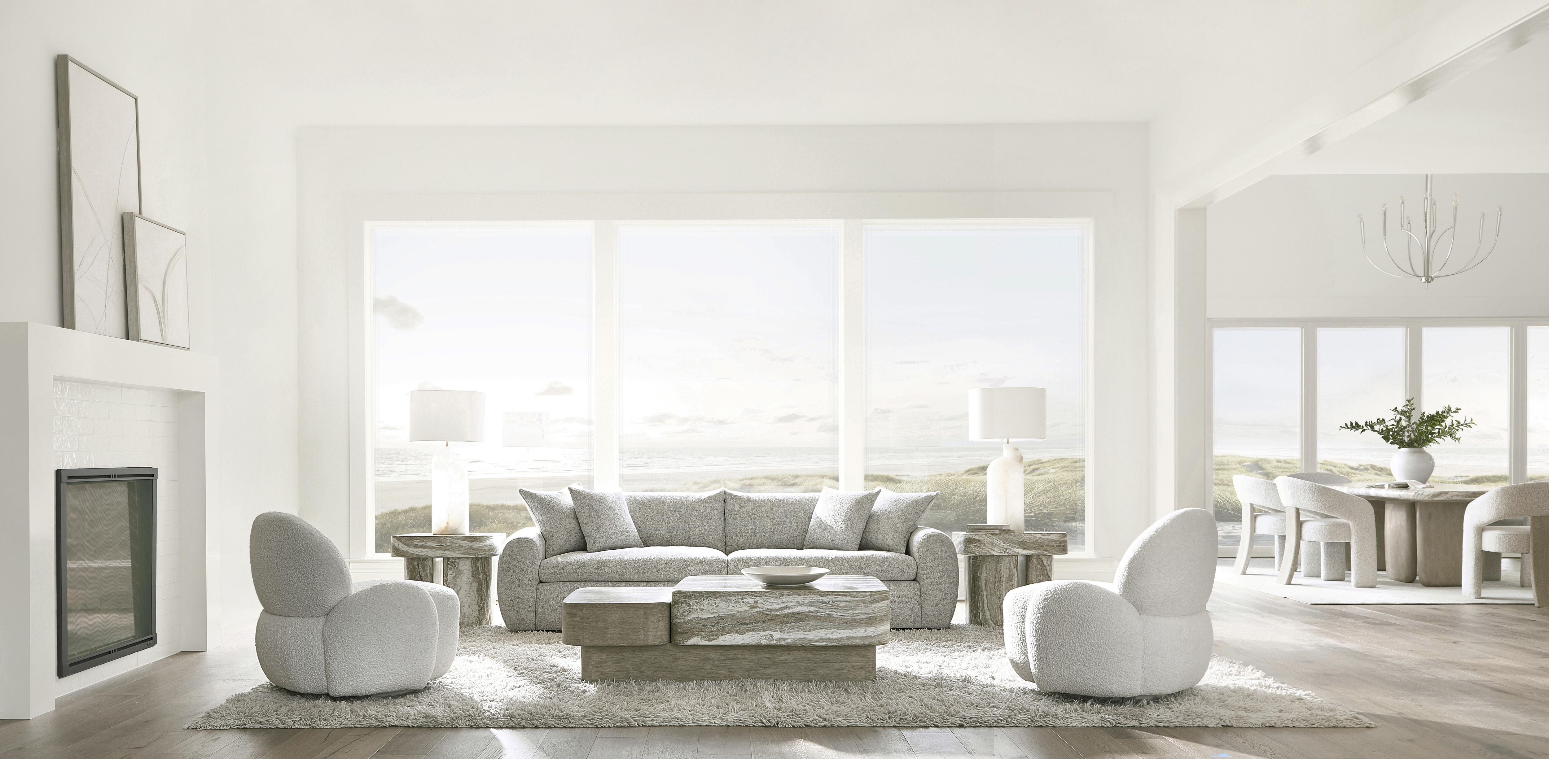 Bernhardt Furniture – St. Jean Fabric Swivel Chair