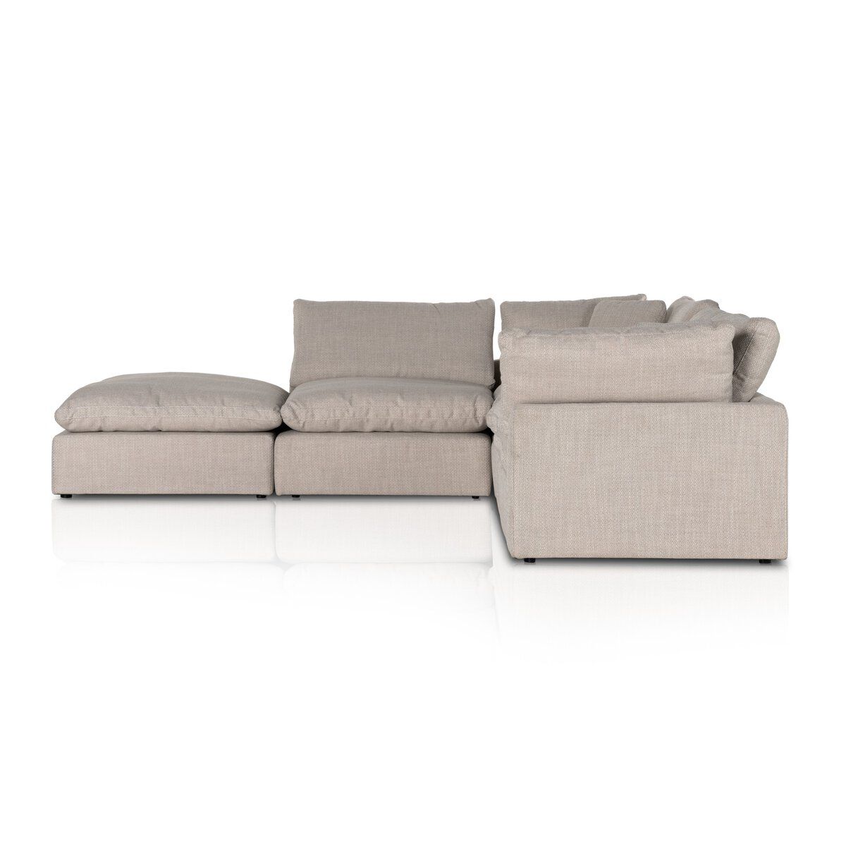 Stevie 4-piece Sectional W/ Ottoman