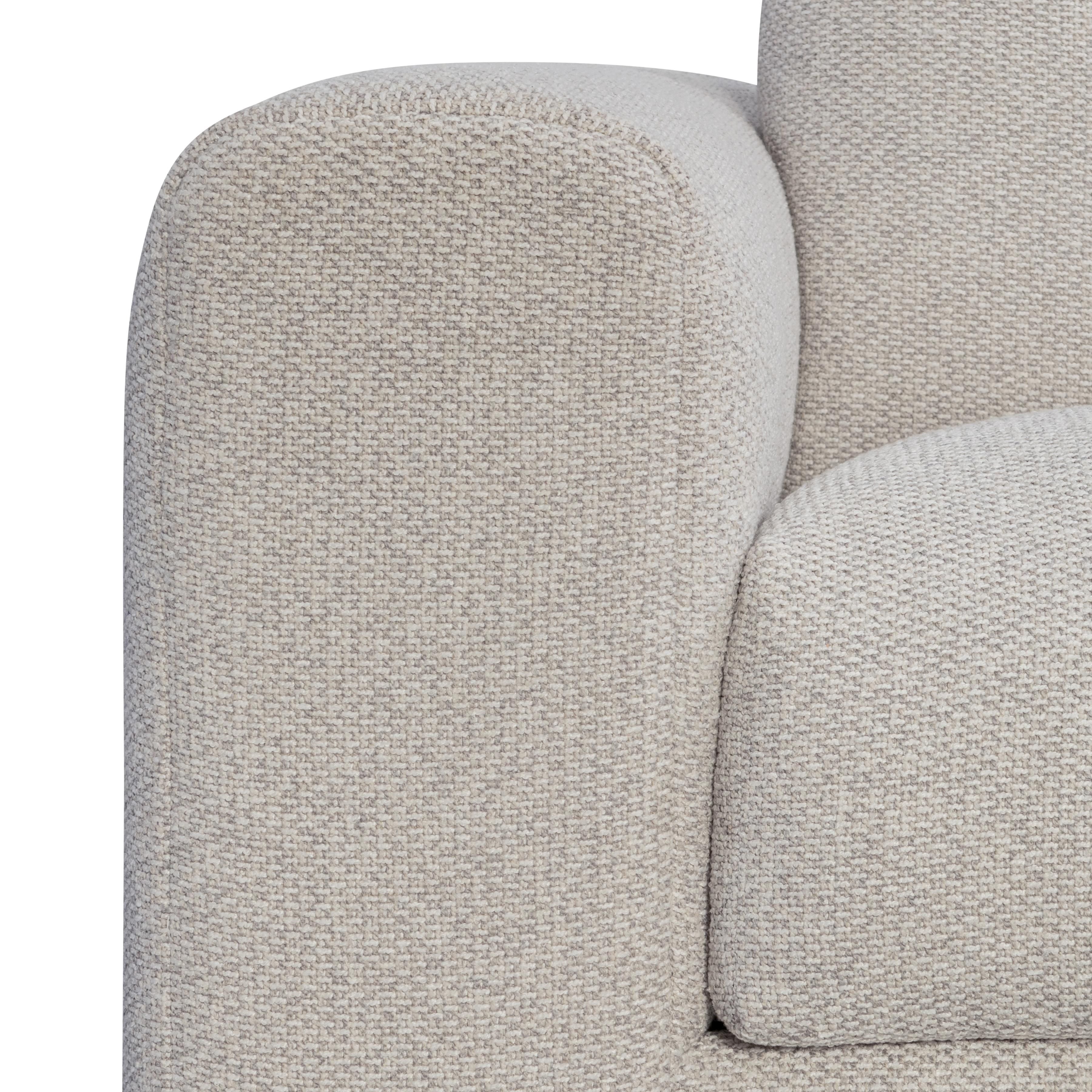 Bernhardt Vista Fabric Swivel Chair
