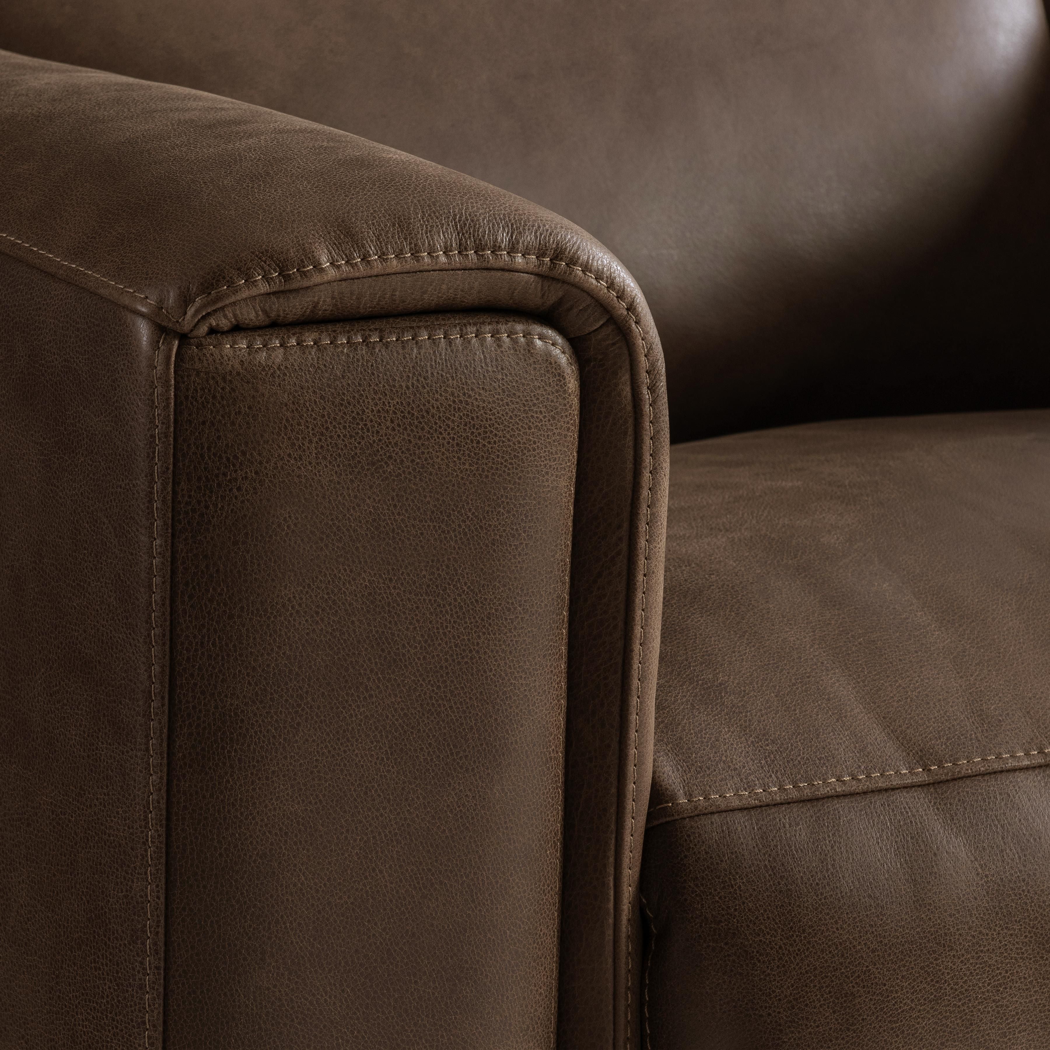 Bernhardt Furniture – Billings Leather Power Motion Sofa