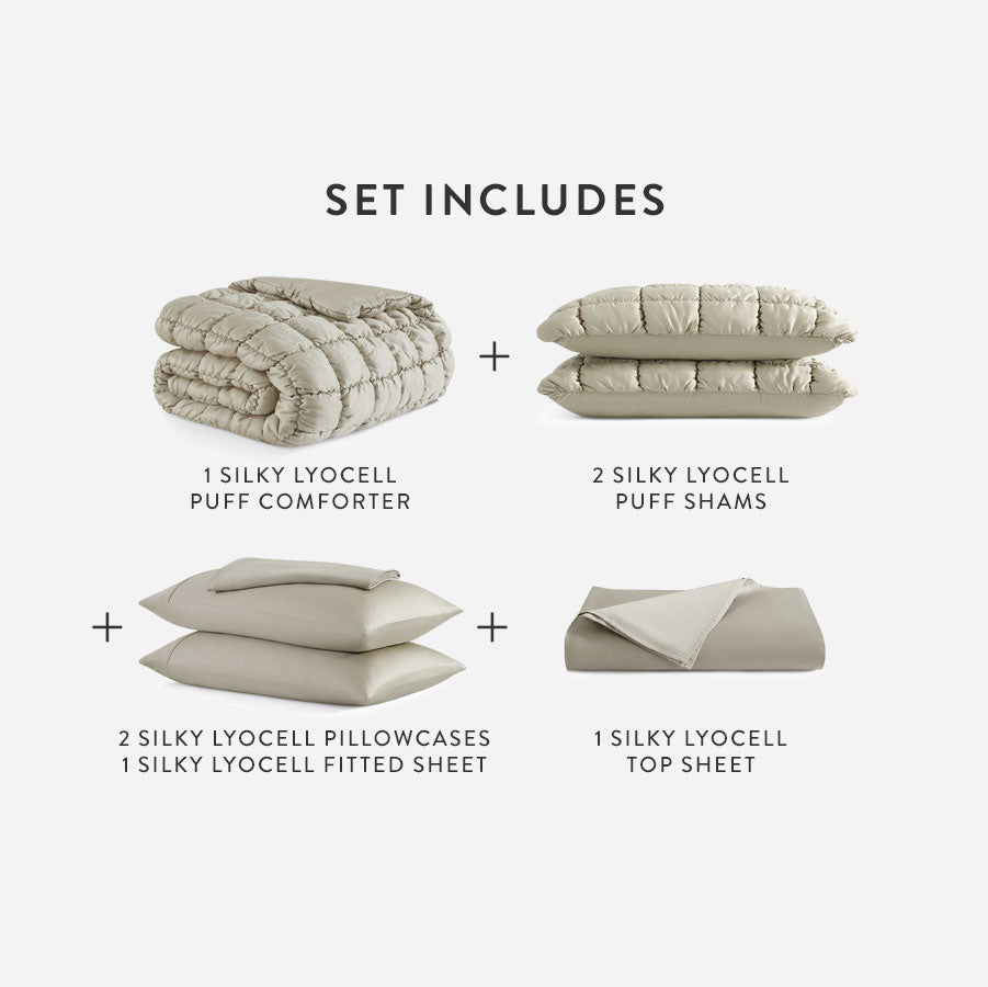 Silky Lyocell Puff Move In Bundle