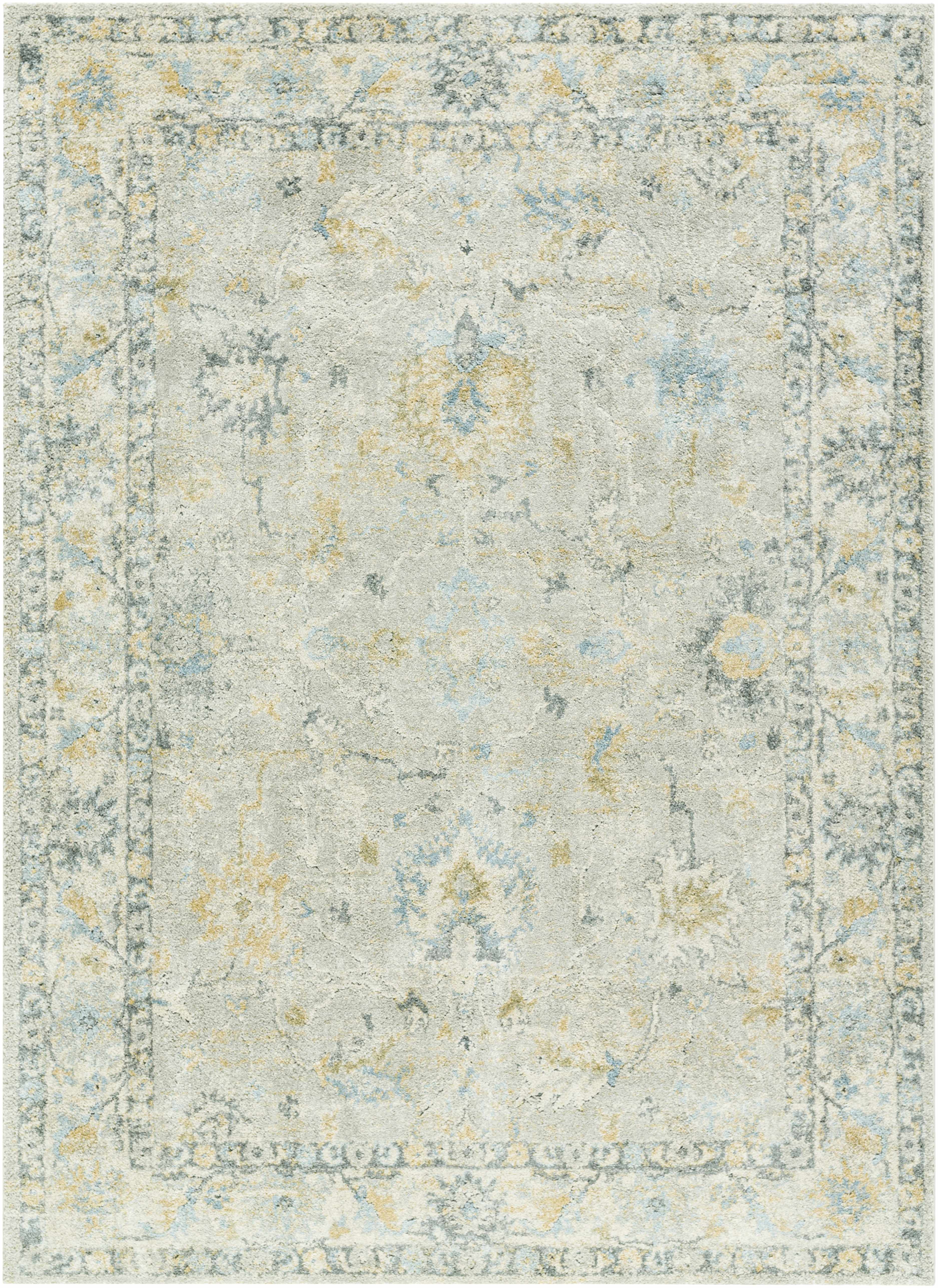 Ahmaud Beige Thick Luxe Area Rug