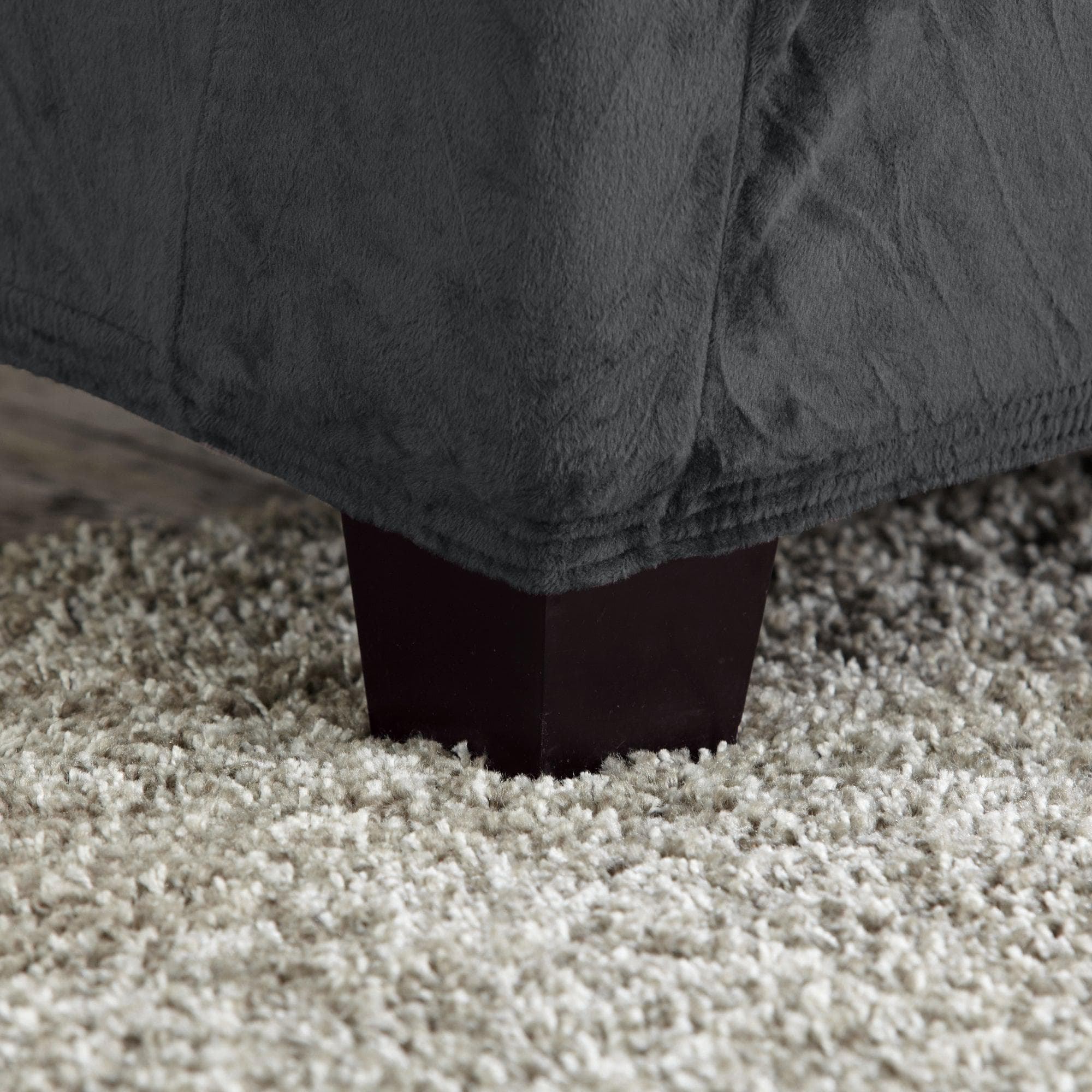 Velvet Stretch Slipcover - Gale Collection - Best Buy Furniture