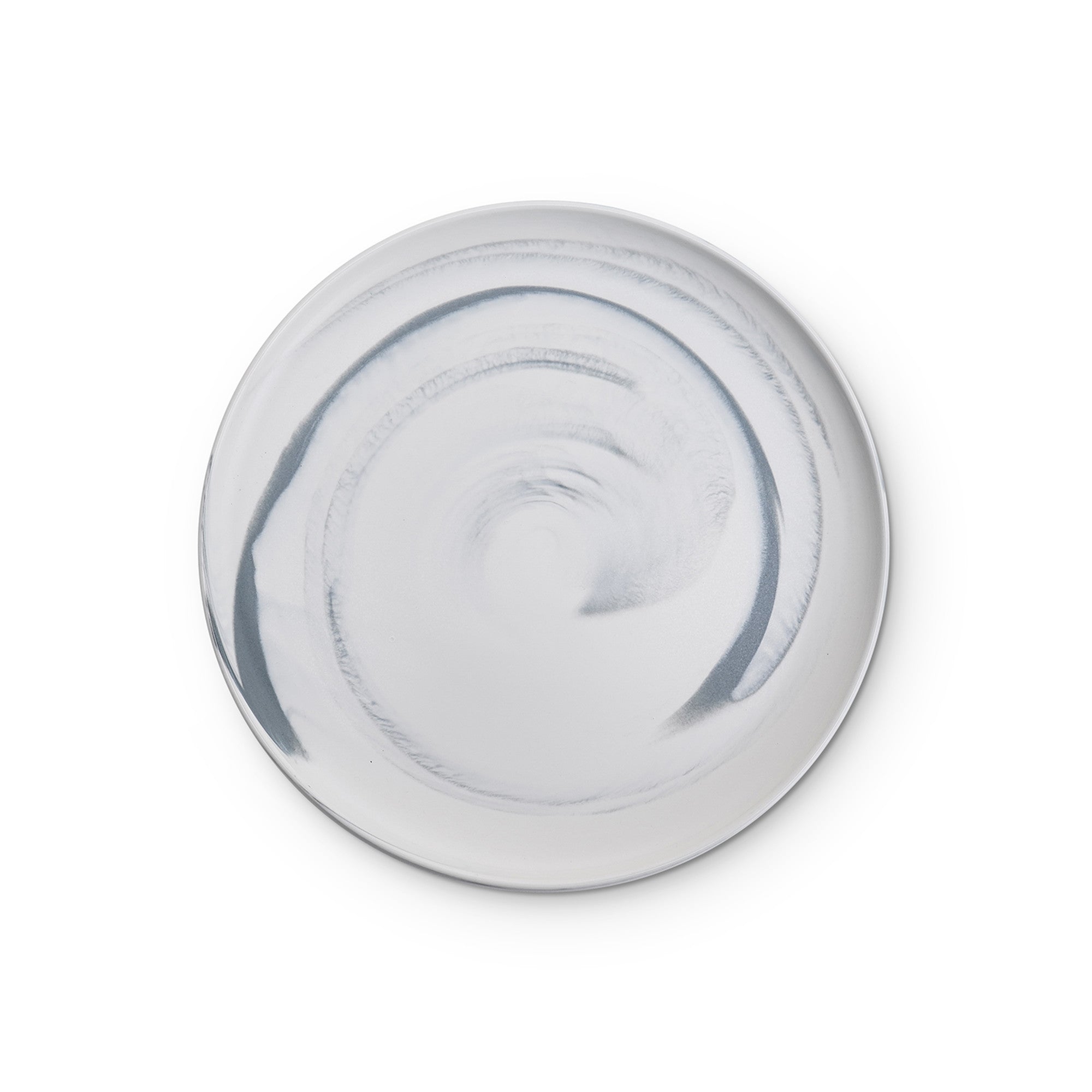 Brighton Porcelain Salad Plate - Gray