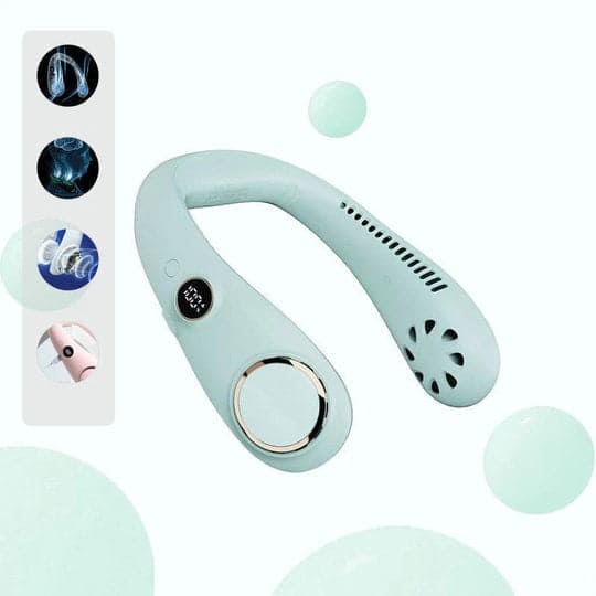 Hands Free Neck Fan Rechargeable 2000mAh 3000mAh Portable Cooling