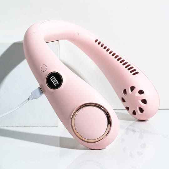 Hands Free Neck Fan Rechargeable 2000mAh 3000mAh Portable Cooling