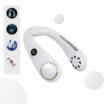 Hands Free Neck Fan Rechargeable 2000mAh 3000mAh Portable Cooling