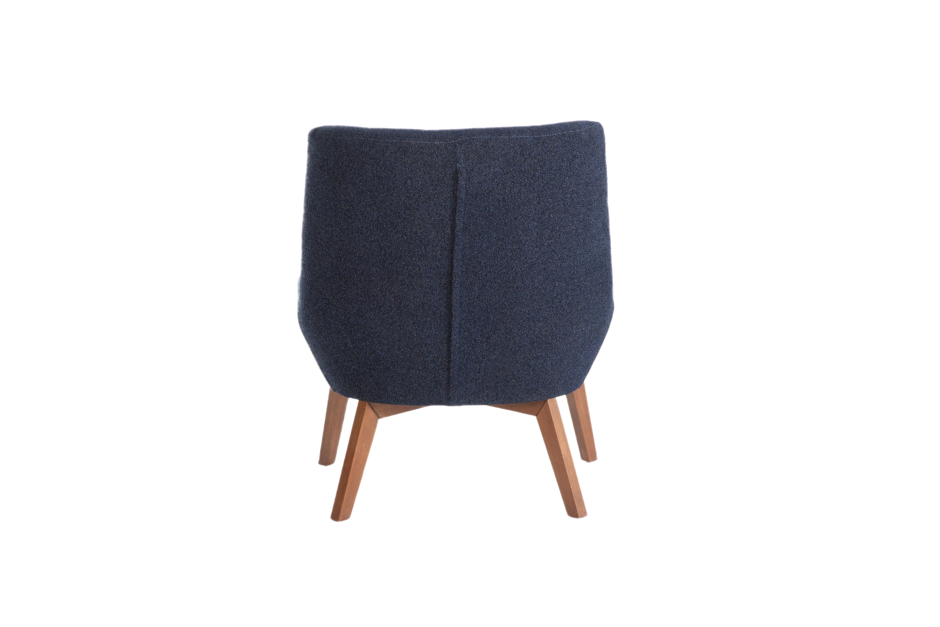 The Revere Accent Chair upholstered in high-quality polyester fabric, offering modern design, durability, and superior comfort with its wooden frame.