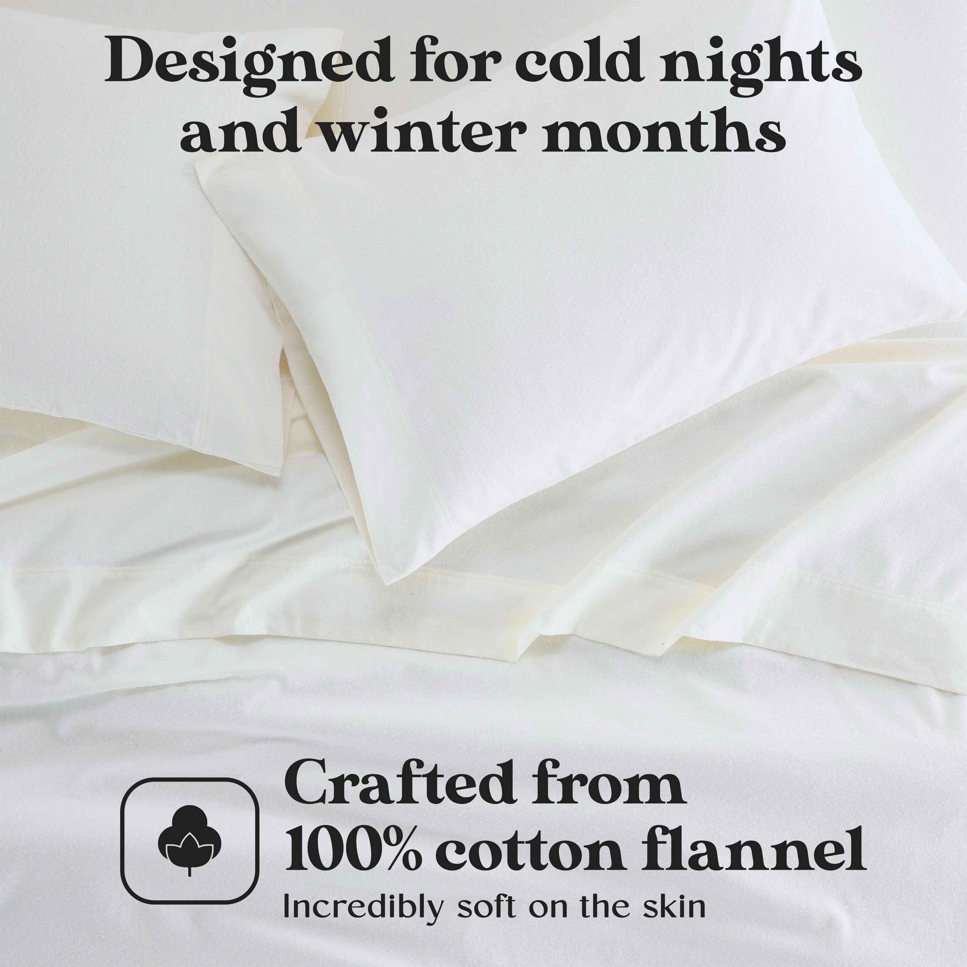 Rome Flannel Cotton Solid Fuzzy Pillowcases, Set of 2 - Pillowcases by Superior Brand