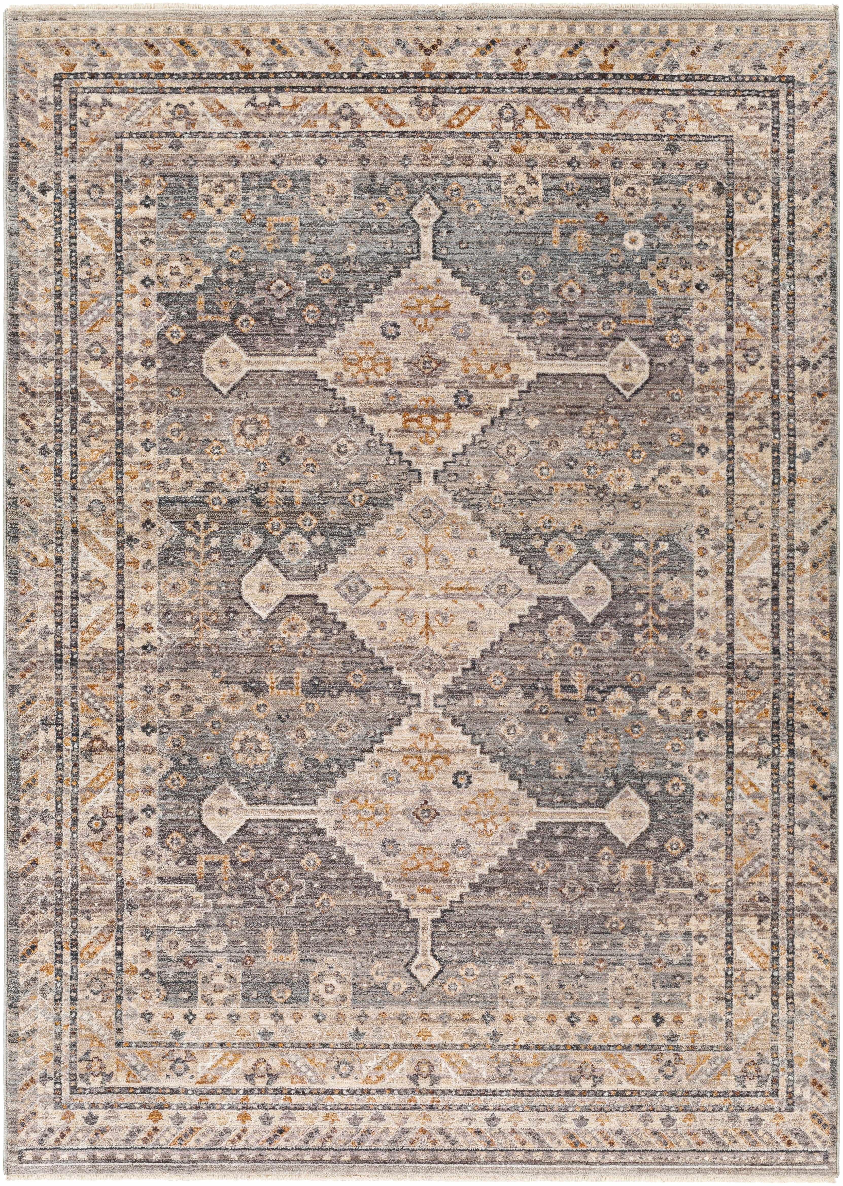 Lyam Luxe Rug with Fringes
