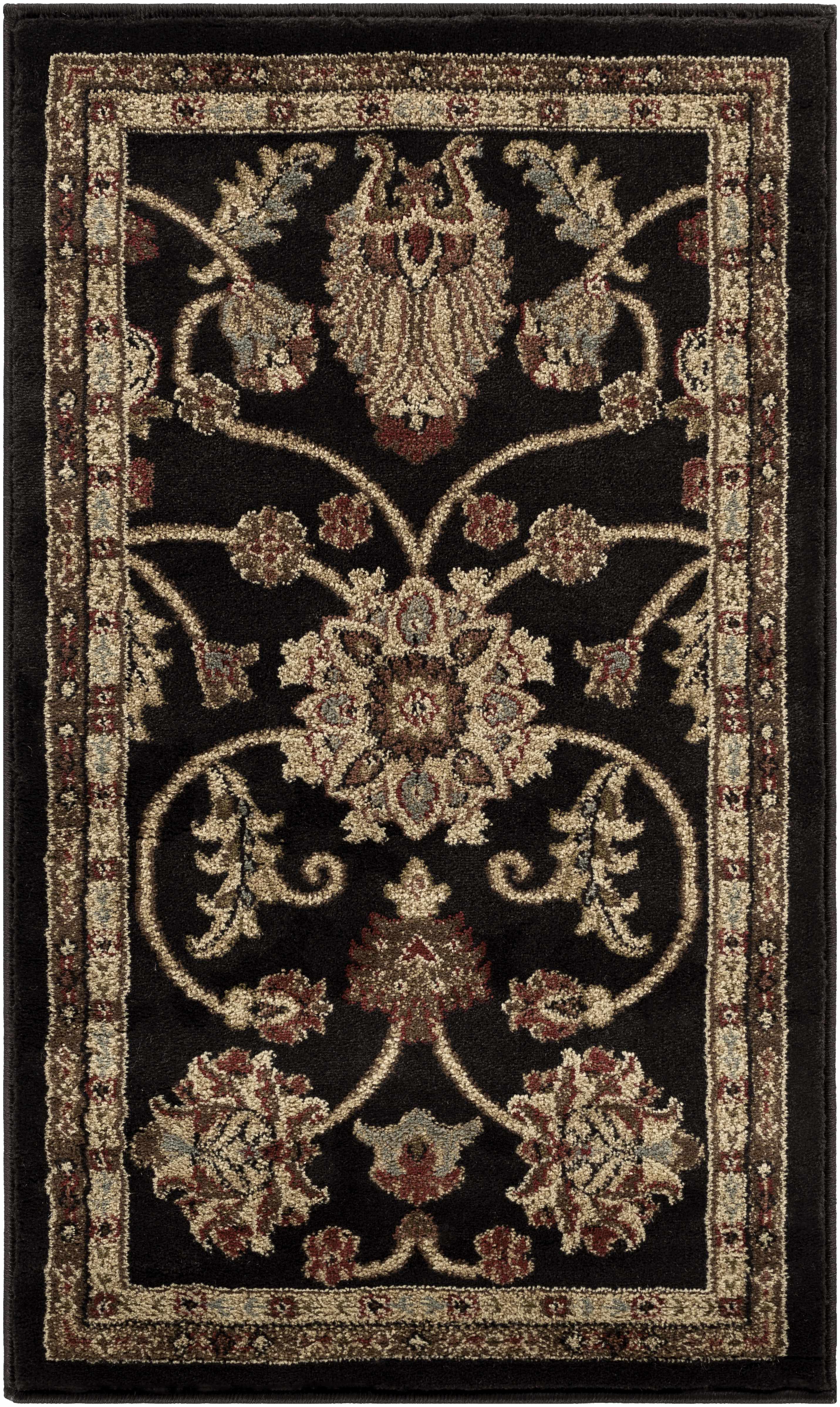 Salona Luxe Black Rug