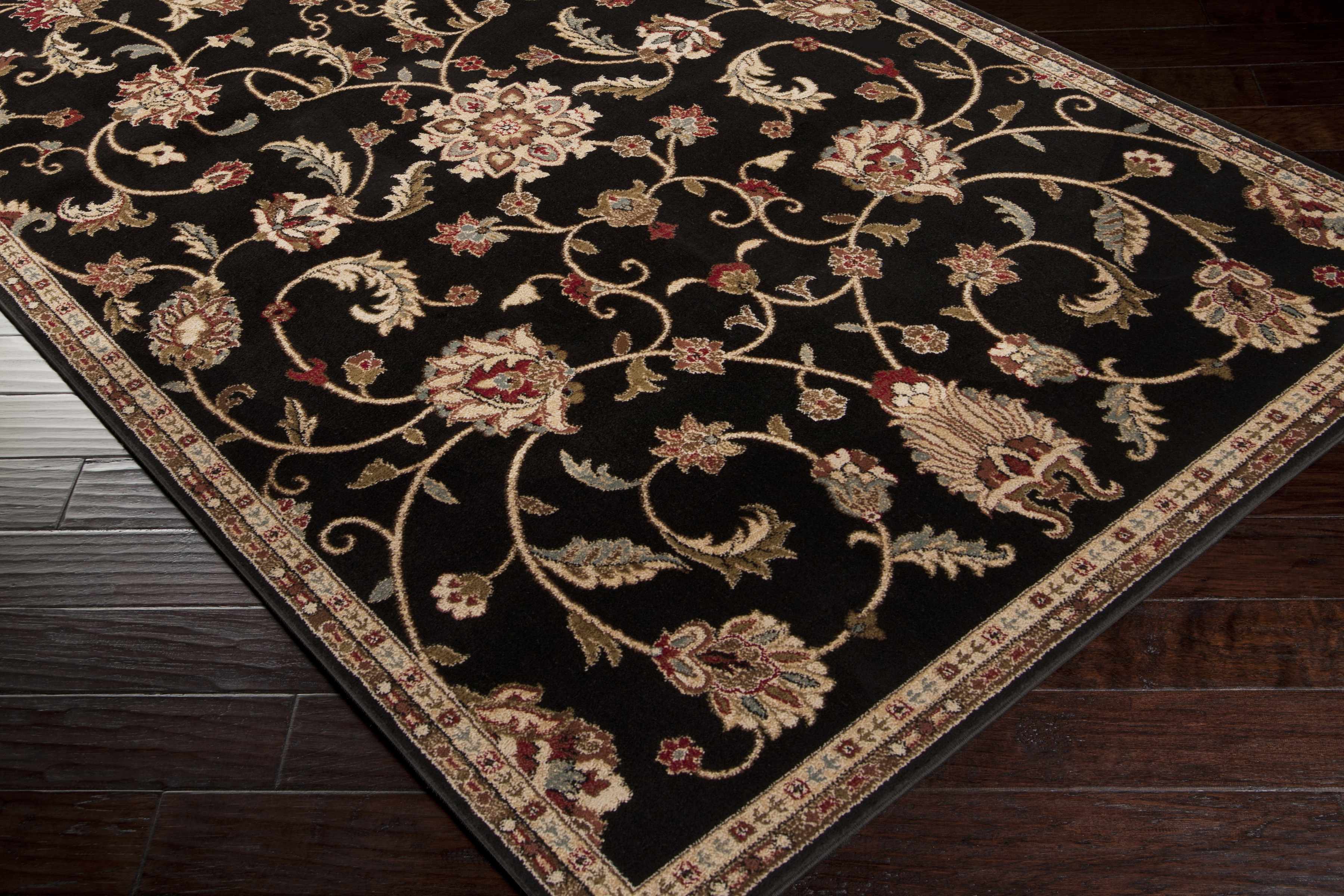 Salona Luxe Black Rug