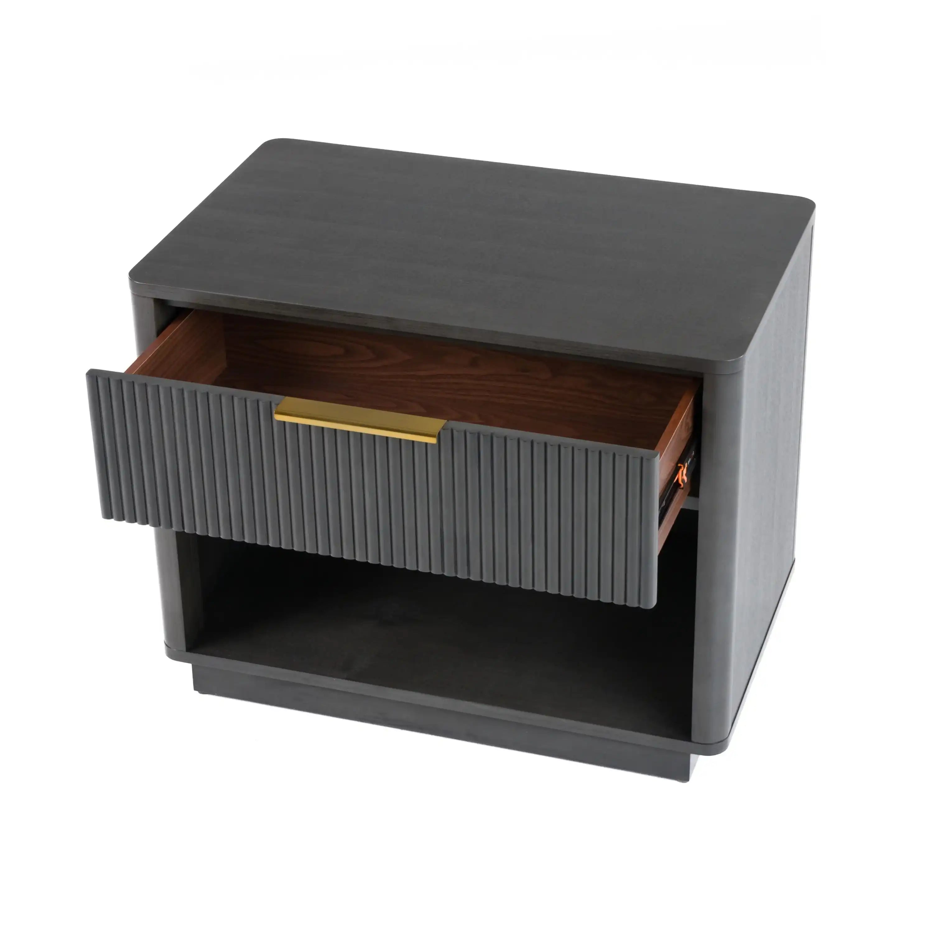 Nova Domus Santa Monica - Modern Grey Wash Nightstand