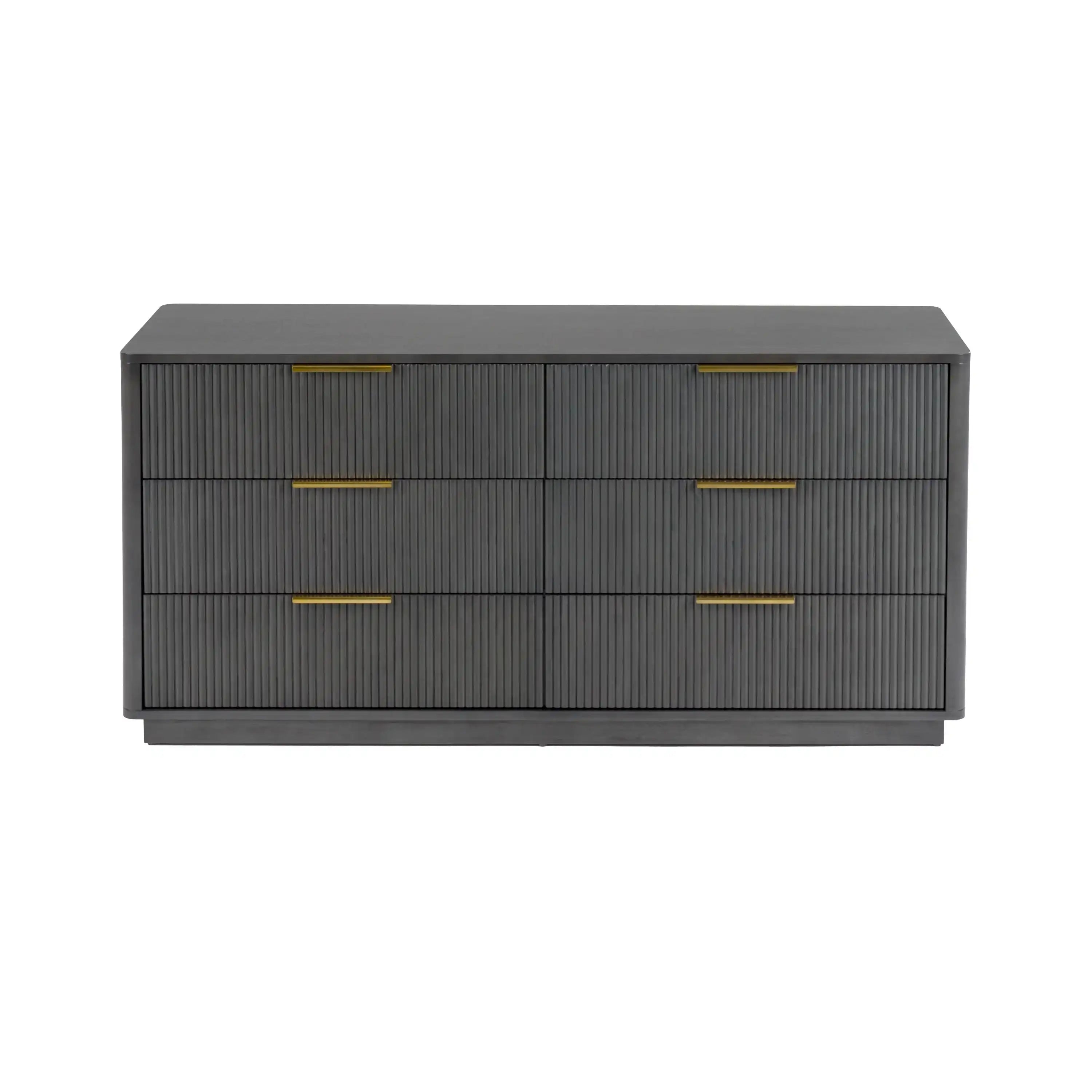 Nova Domus Santa Monica - Modern Grey Wash Dresser