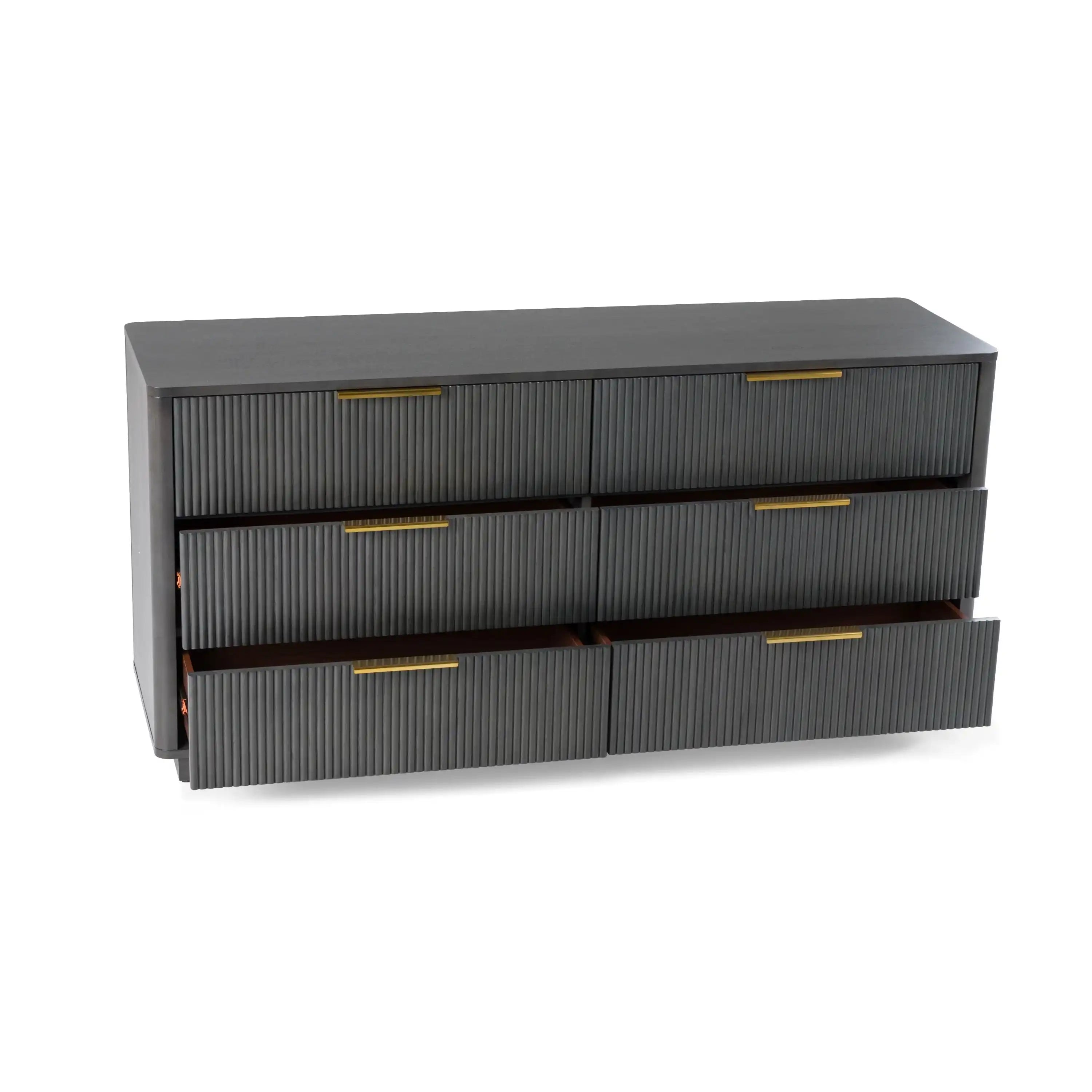 Nova Domus Santa Monica - Modern Grey Wash Dresser