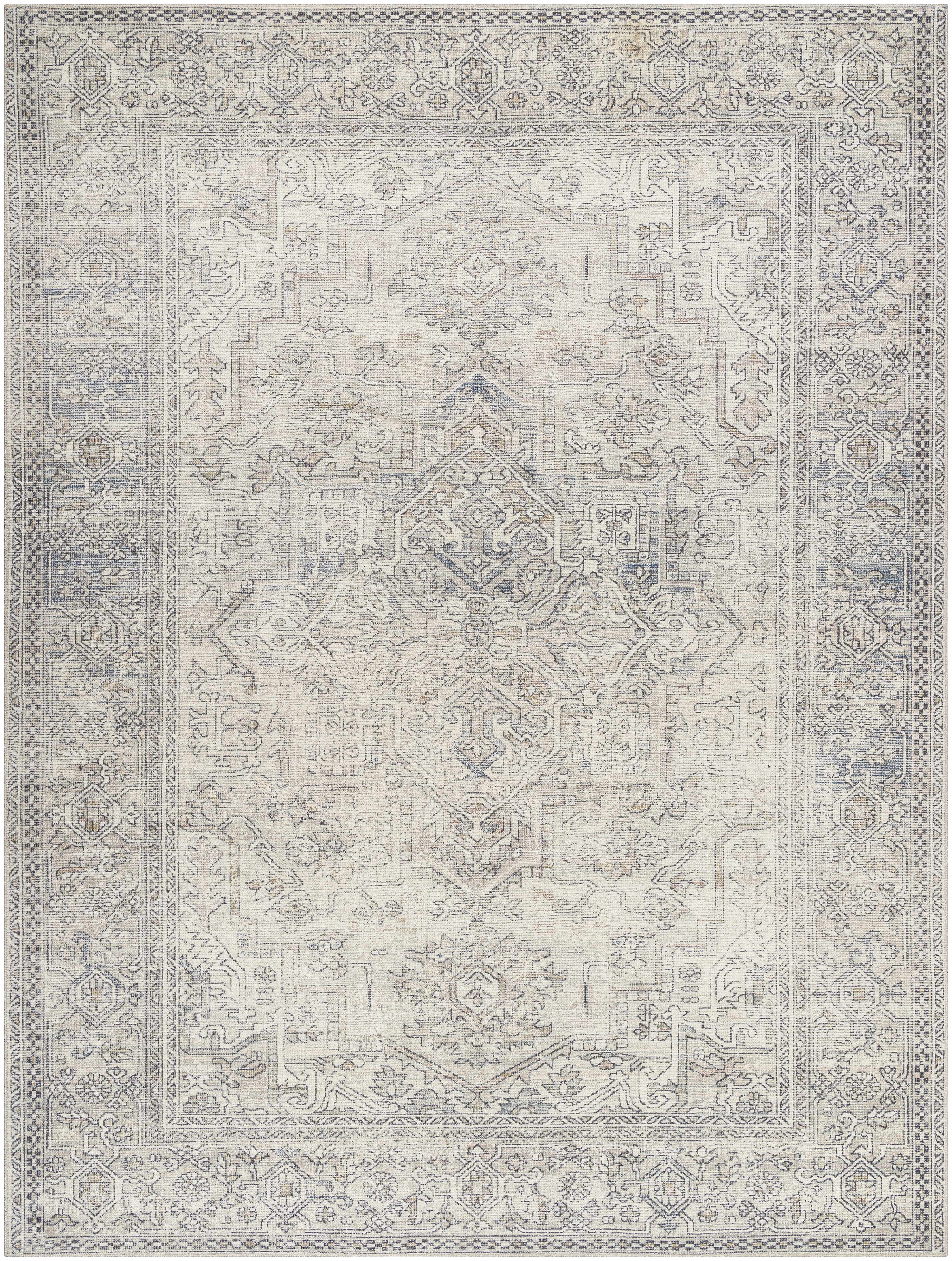 Margot Medallion Light Gray - Livabliss x Becki Owens