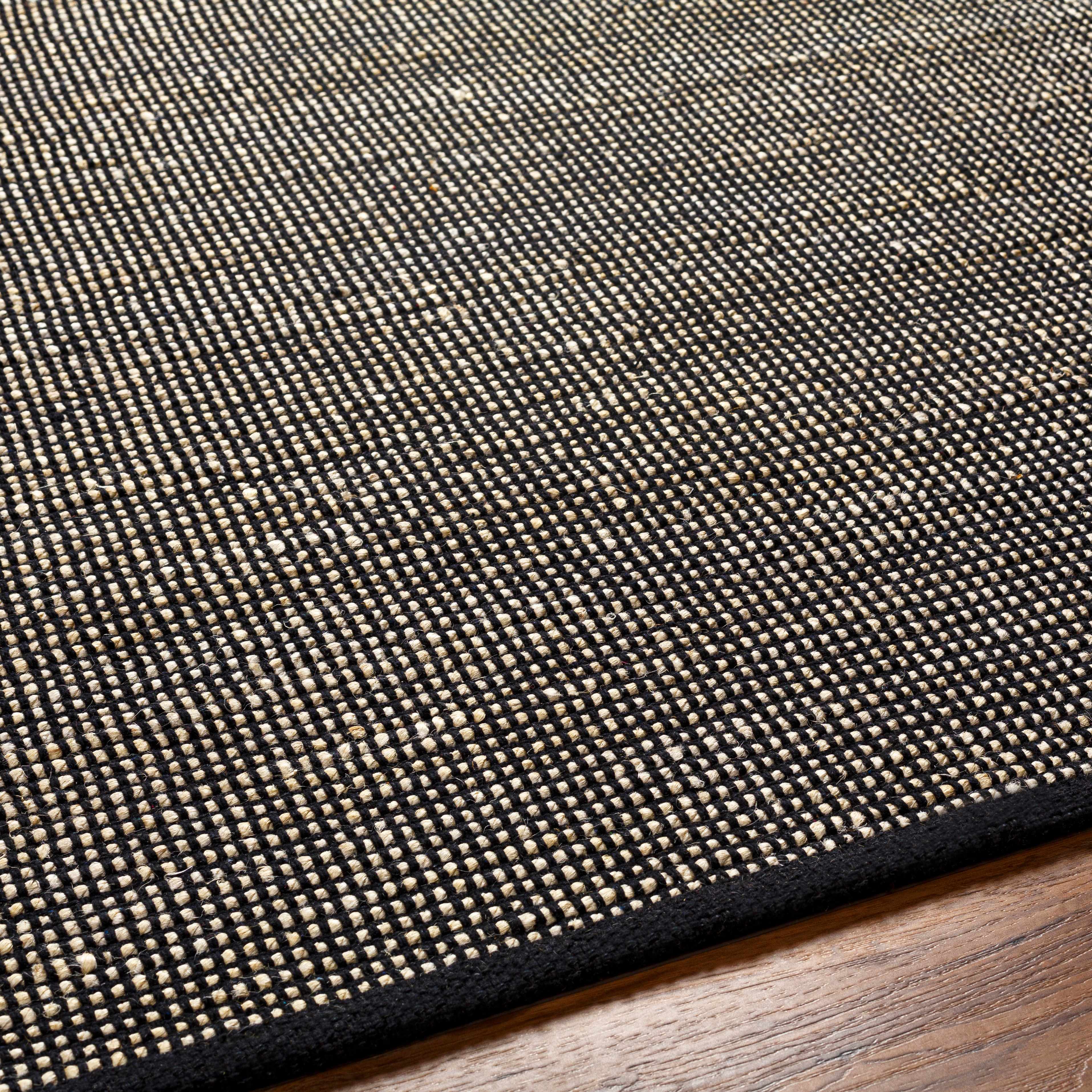 Byrne Black Jute Rug