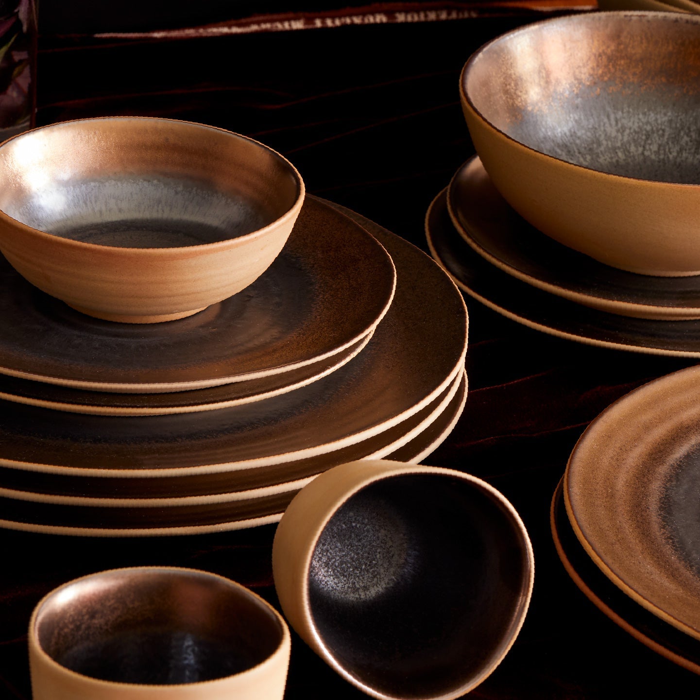 Akita Stoneware Salad Plate - Copper