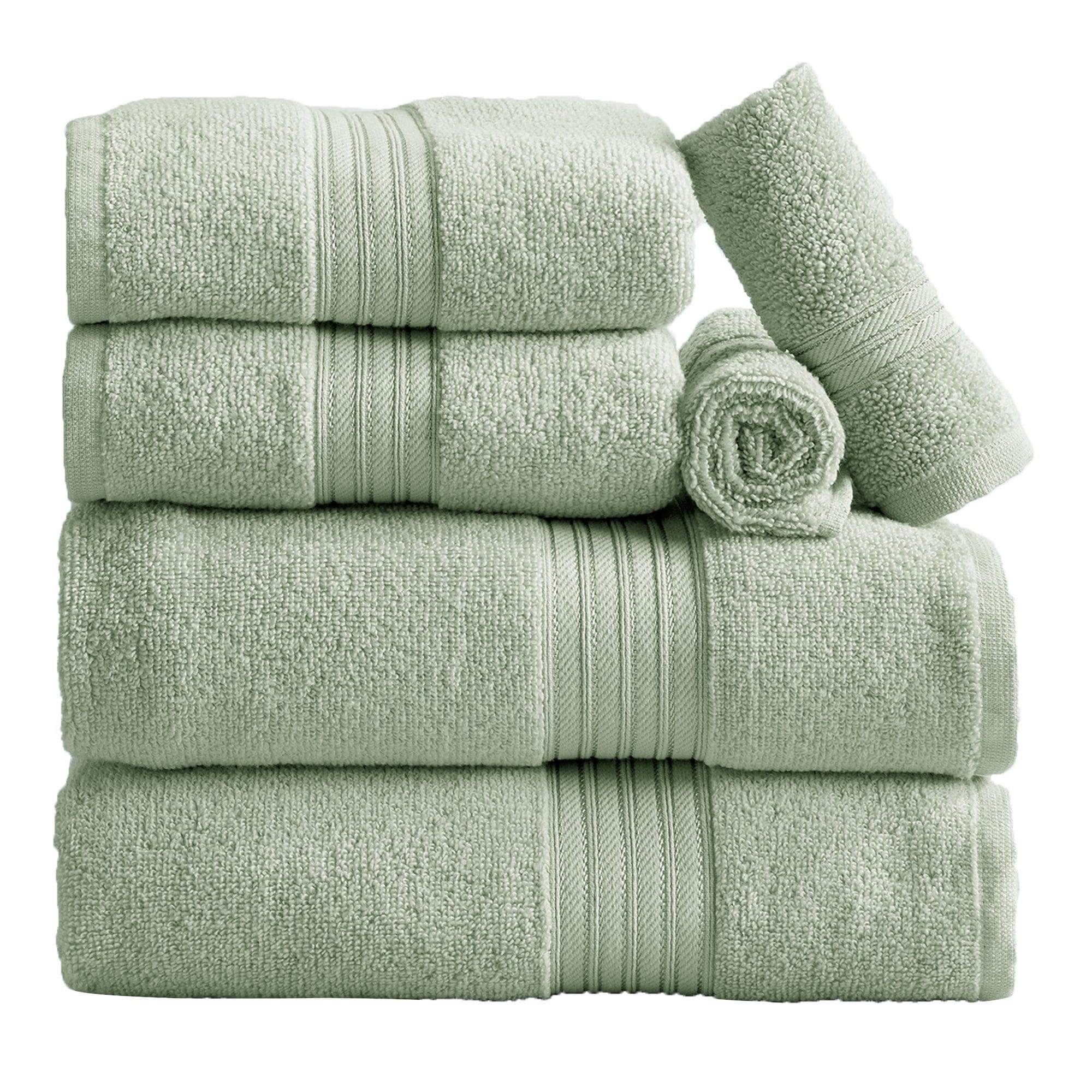 Cotton Terry Bath Towel Set - Cooper Collection - Best Buy Furniture