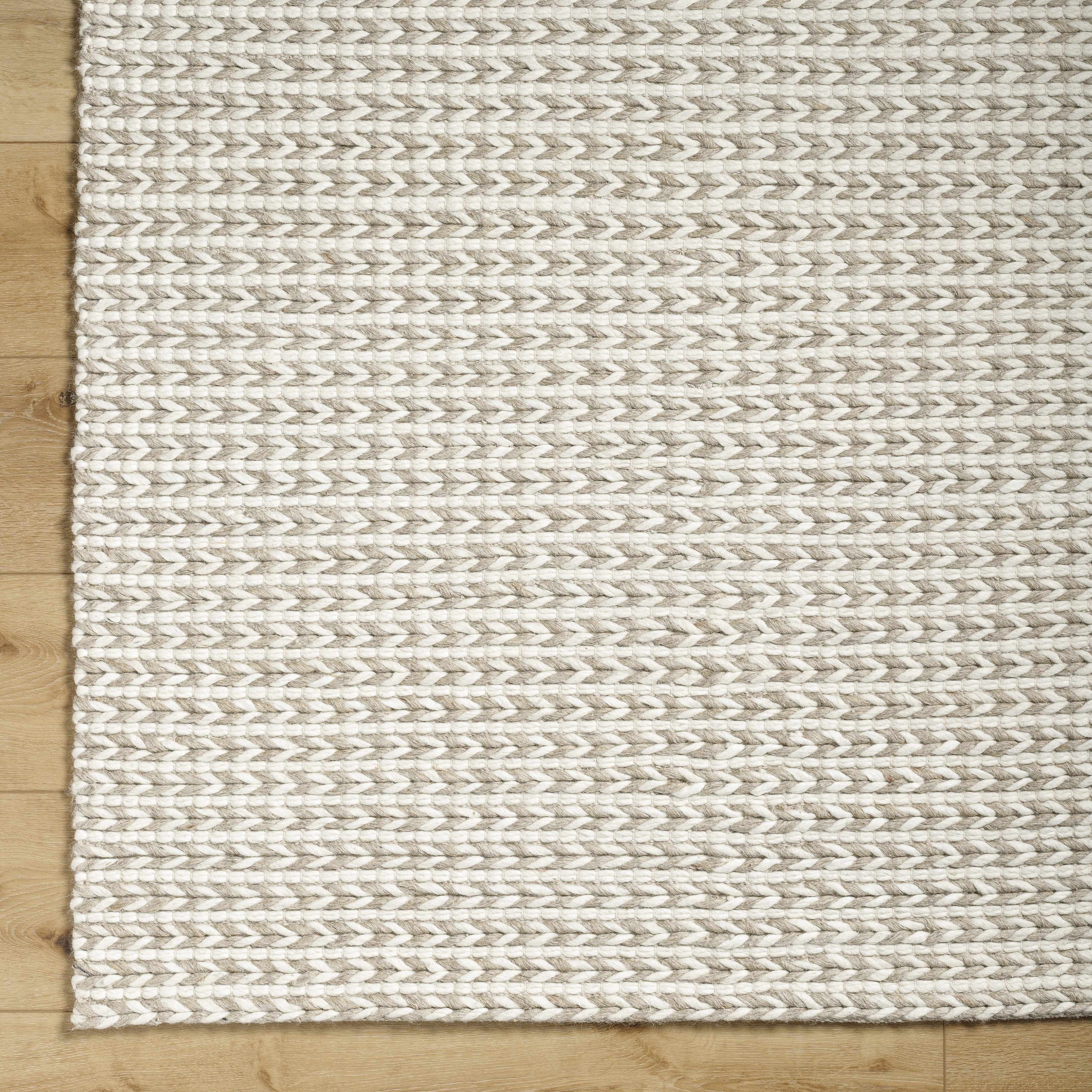 Lenci Hand Woven Wool Area Rug