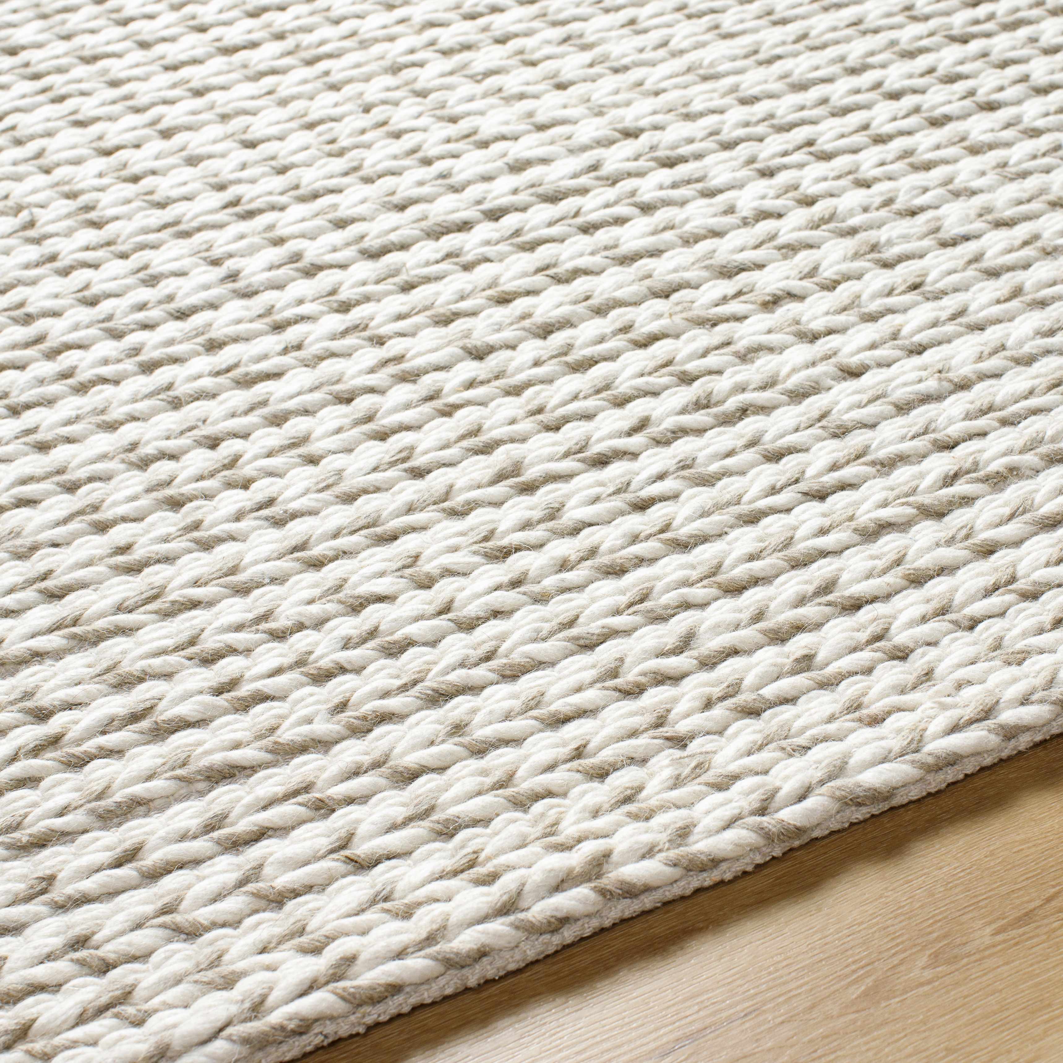 Lenci Hand Woven Wool Area Rug
