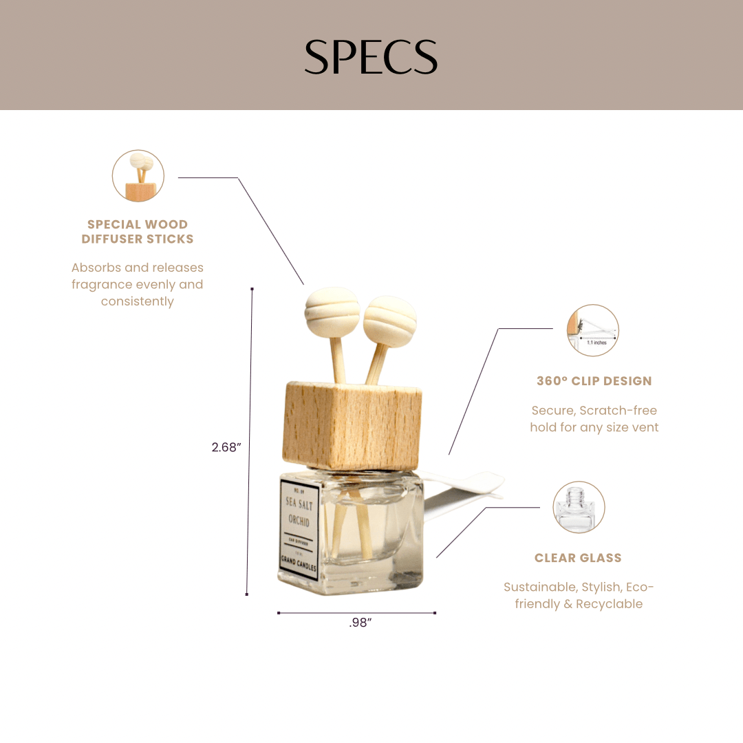 Lavender Driftwood Car Diffuser