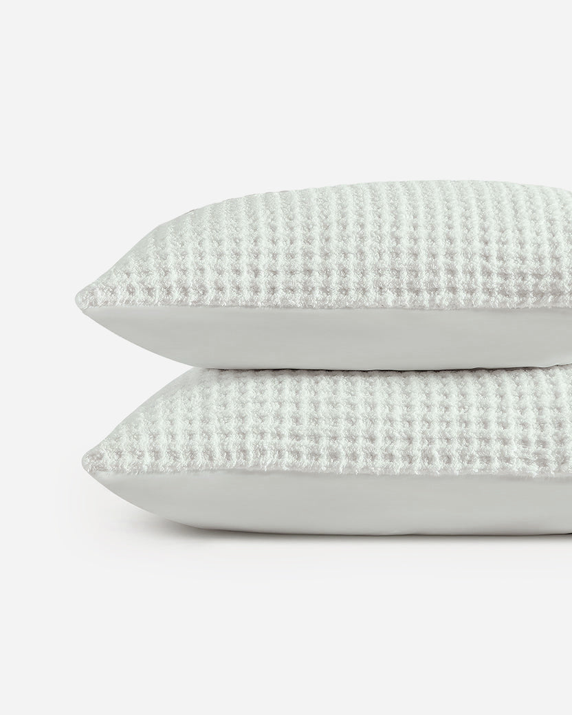 Snug Waffle + Bamboo Sham Set