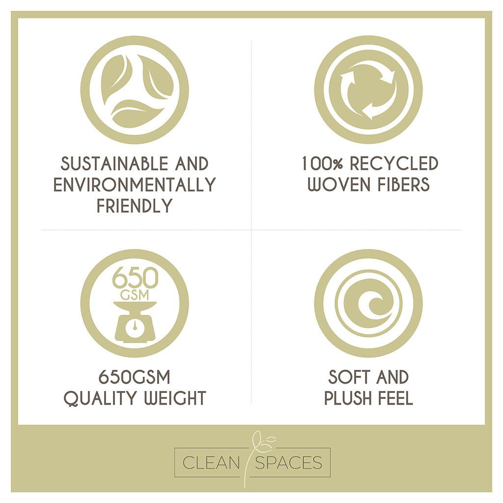 Sustainable antimicrobial bath towel 6 piece set - 4 colors available - Tuesday Morning - Bath Towels
