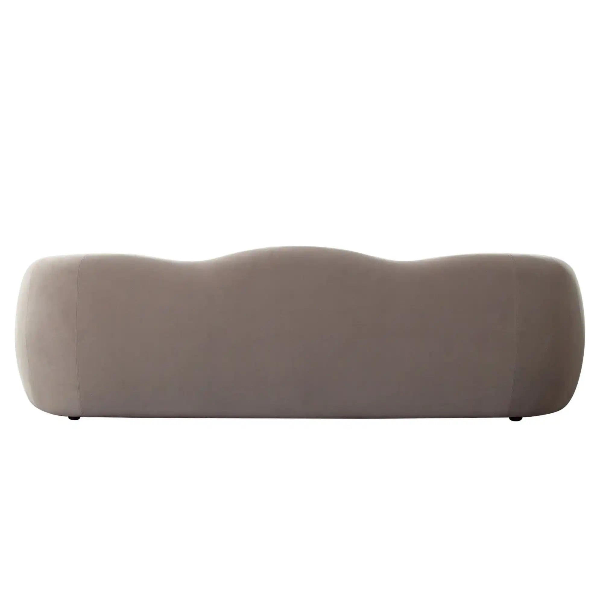 Maya Winter Mink Performance Velvet Sofa