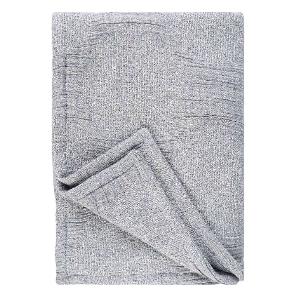 Tanta Cotton Medium Weight Textured Modern Circles Woven Coverlet - Coverlet by Superior Brand