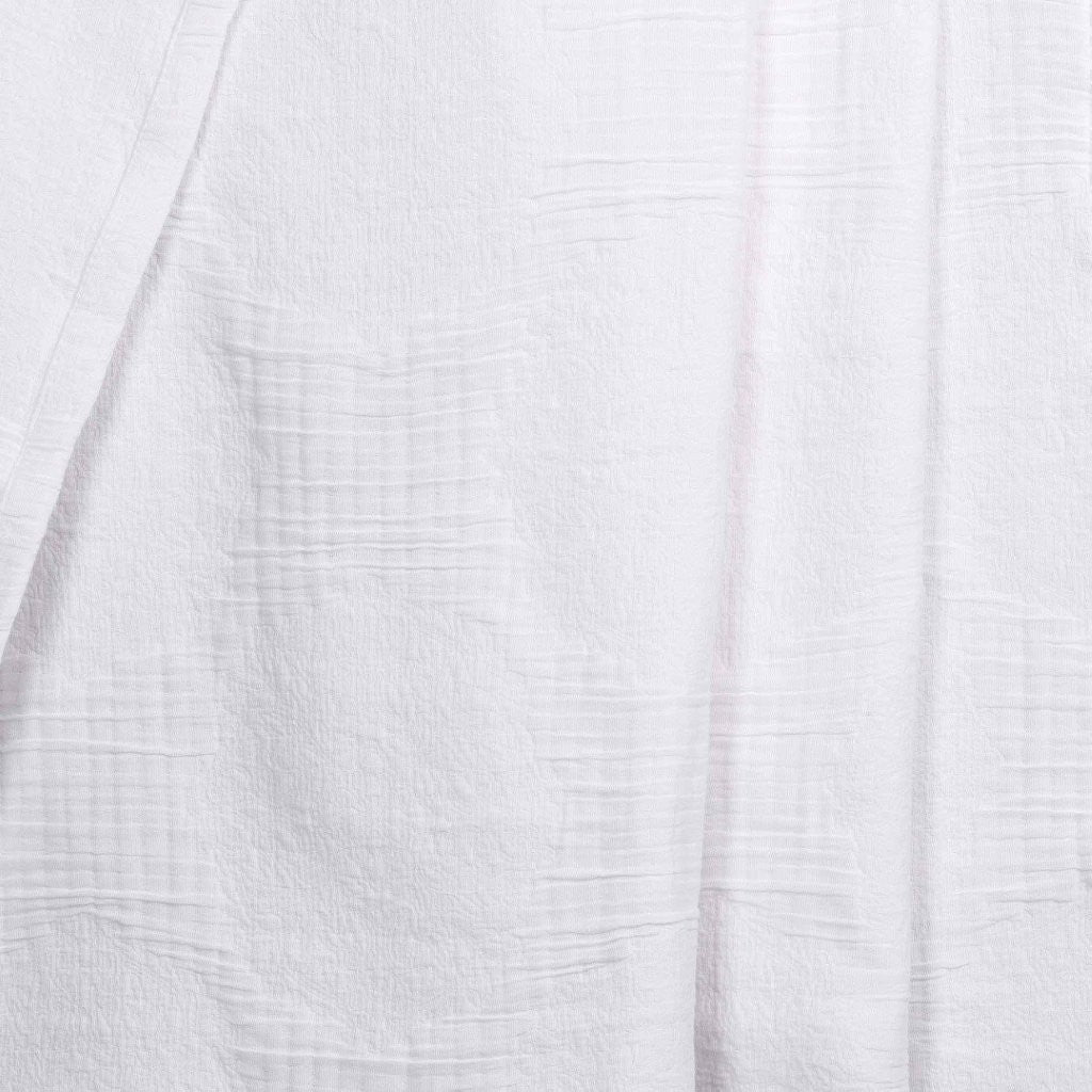 Tanta Cotton Medium Weight Textured Modern Circles Woven Coverlet - Coverlet by Superior Brand