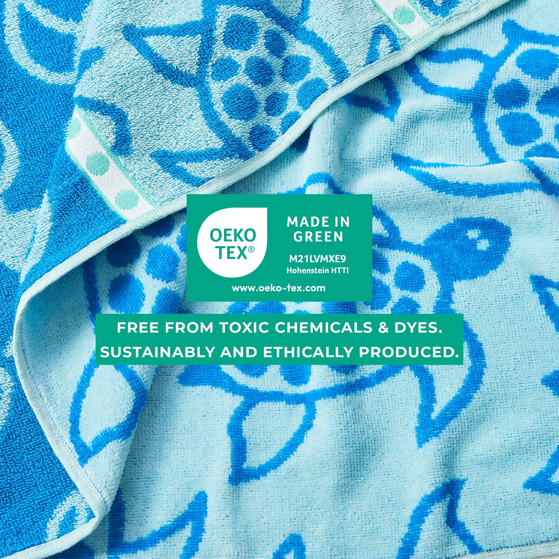 Cotton Velour Beach Towel - Maui Collection - Best Buy Furniture