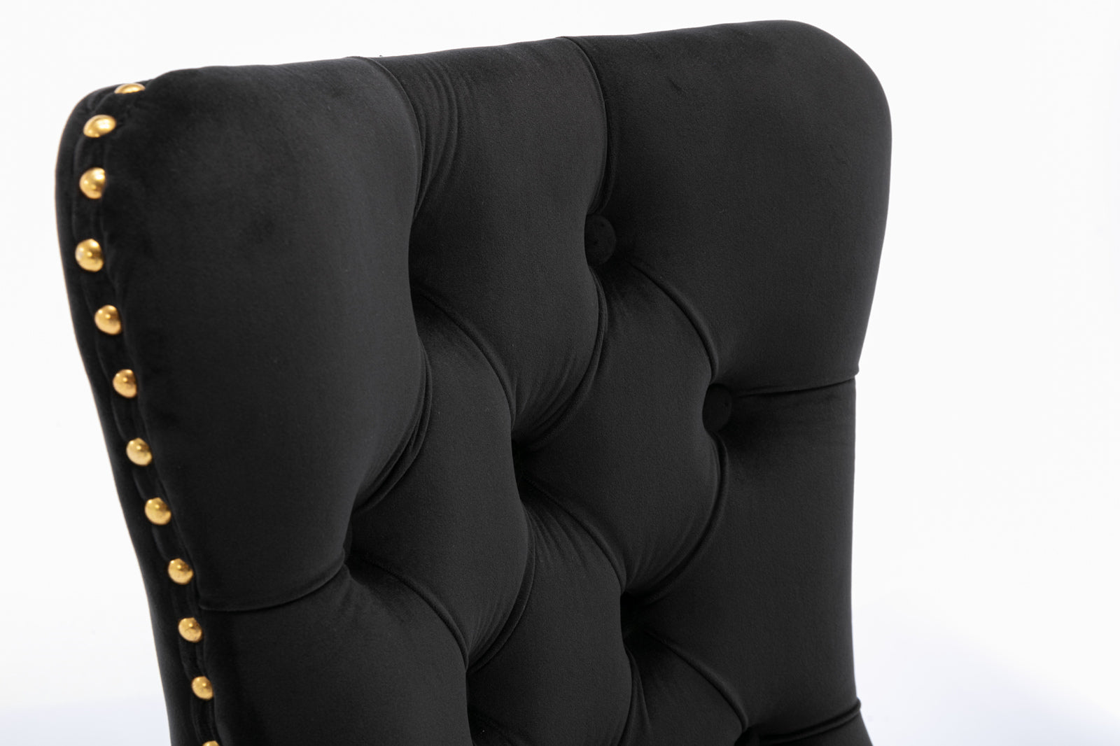 The Modern Textured Fabric with Nail head trim Dining Chairs – Set of Two - Tuesday Morning - Kitchen & Dining Room Chairs