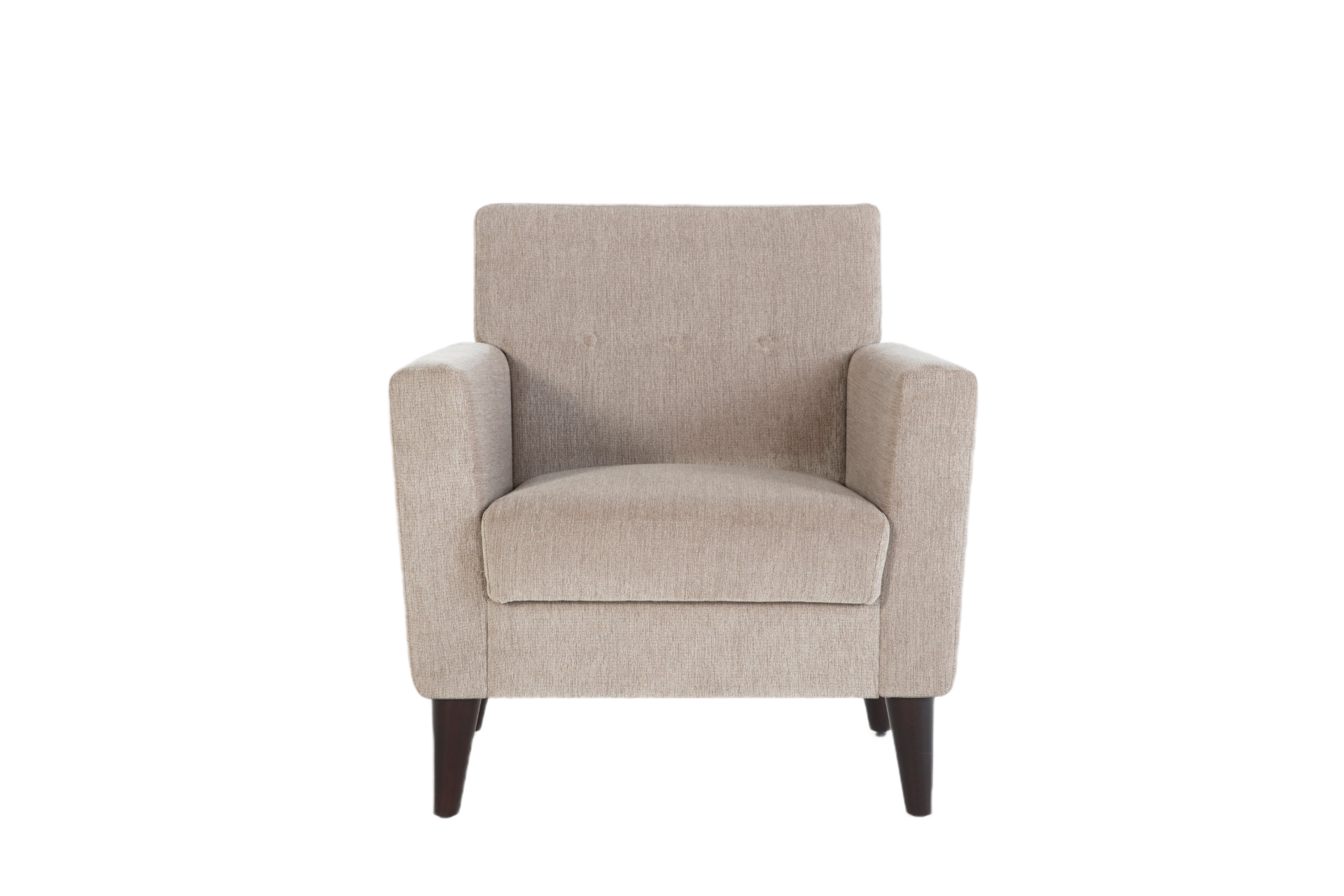 Theo modern armchair with plush seating for superior comfort