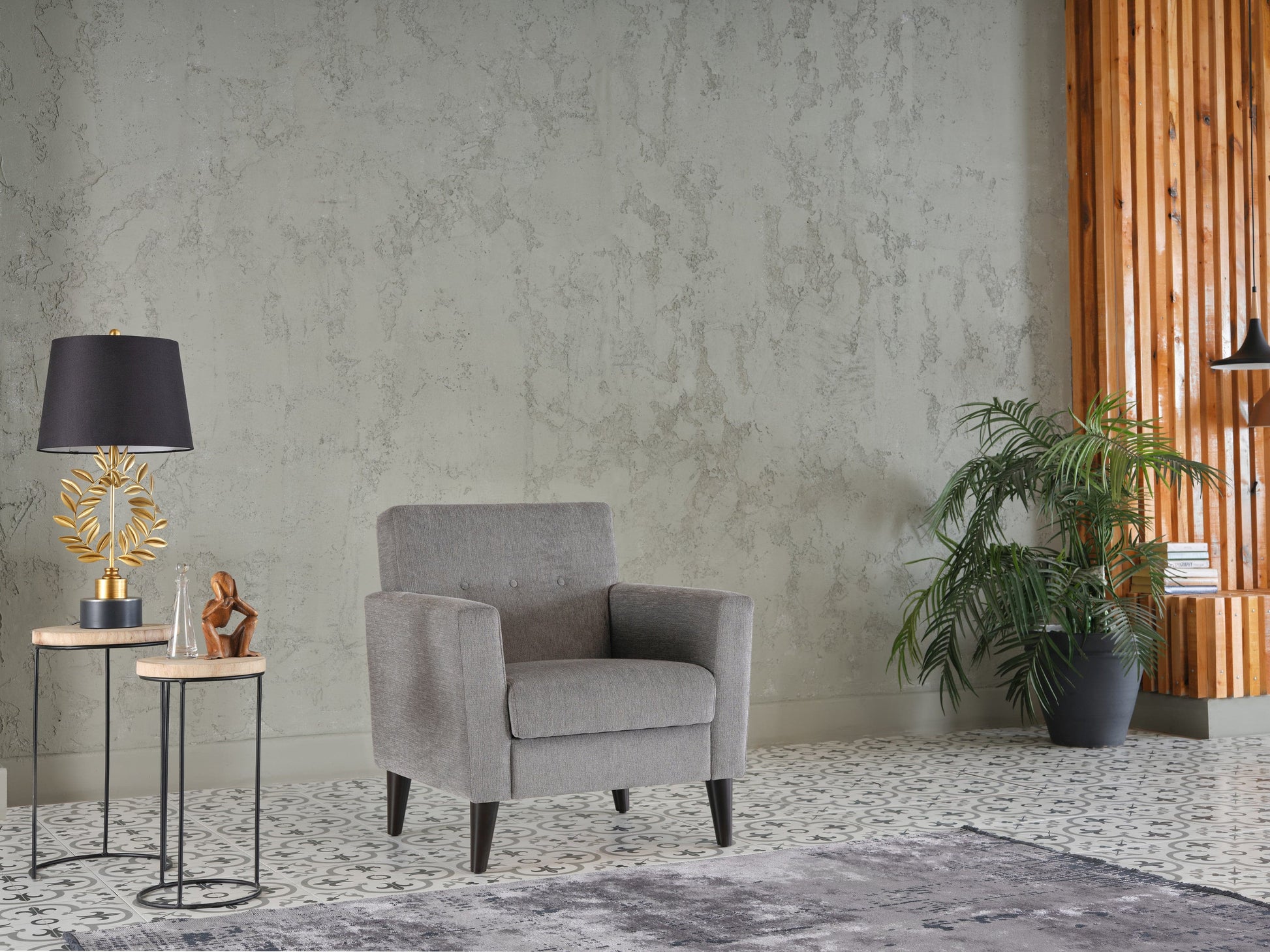 Theo modern lounge chair providing exceptional comfort